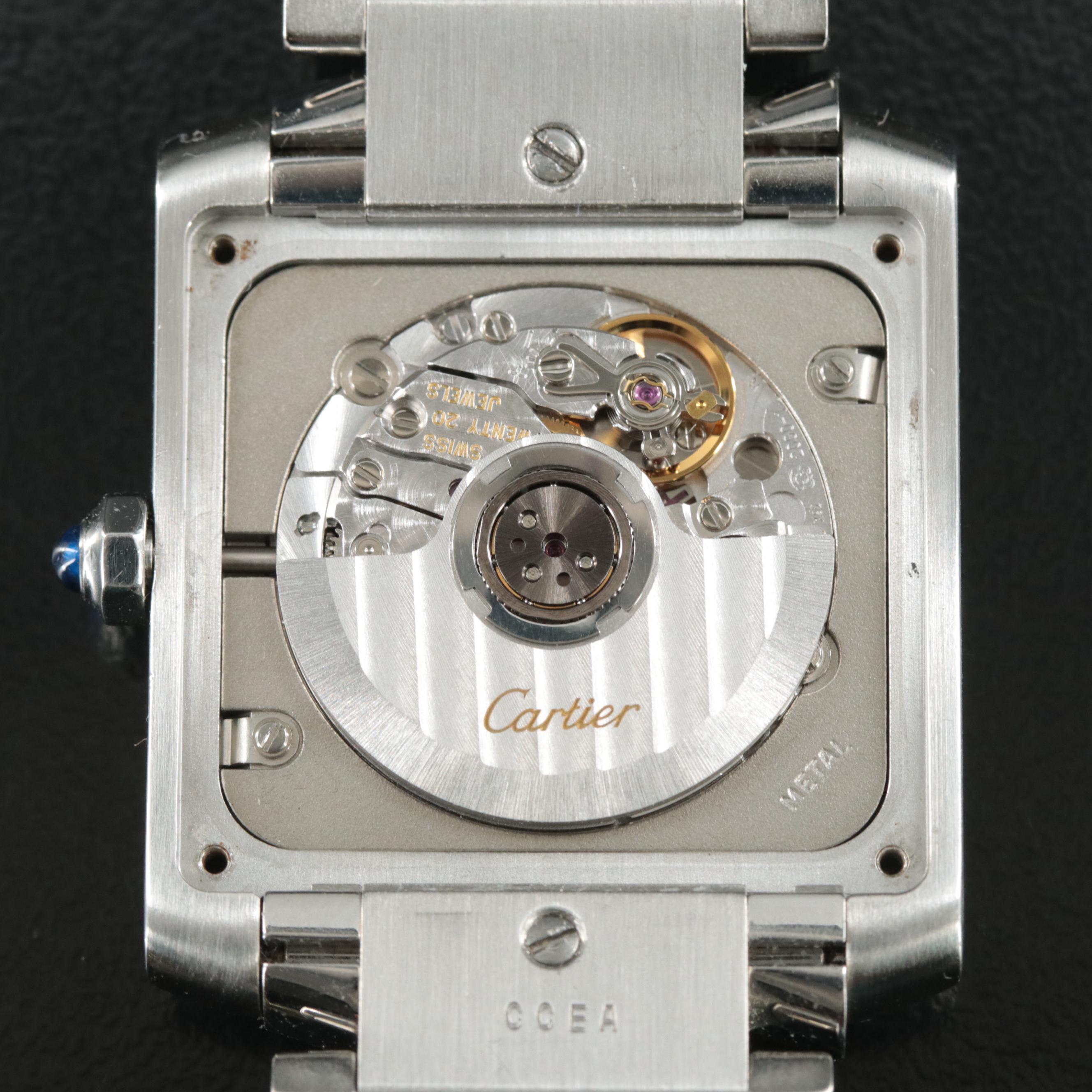Cartier Tank Française Automatic Date Watch