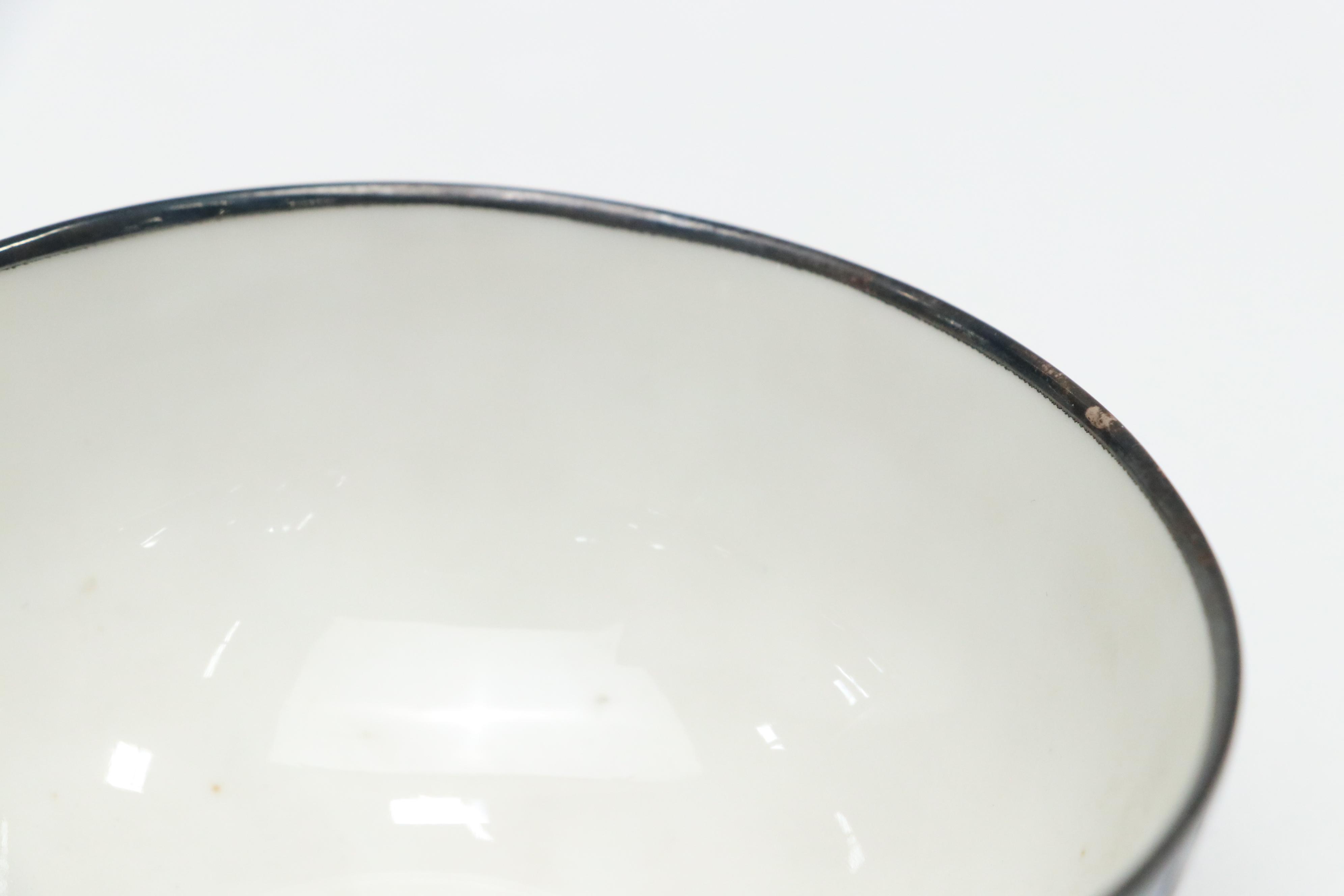 Lenox Tiffany & Co "Meadowbrook" Porcelain Mayonnaise Bowl with Ginori Teacup