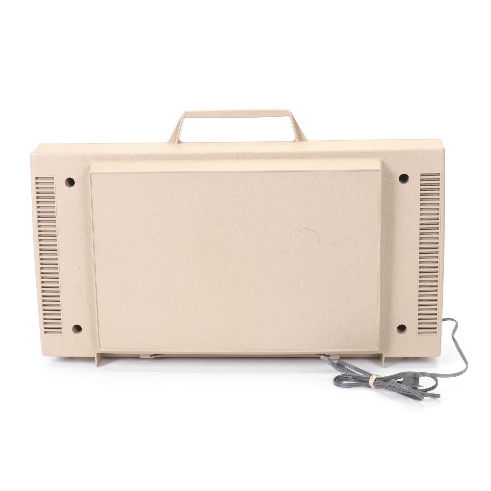 General Electric "Wildcat" Portable Record Players and Speakers