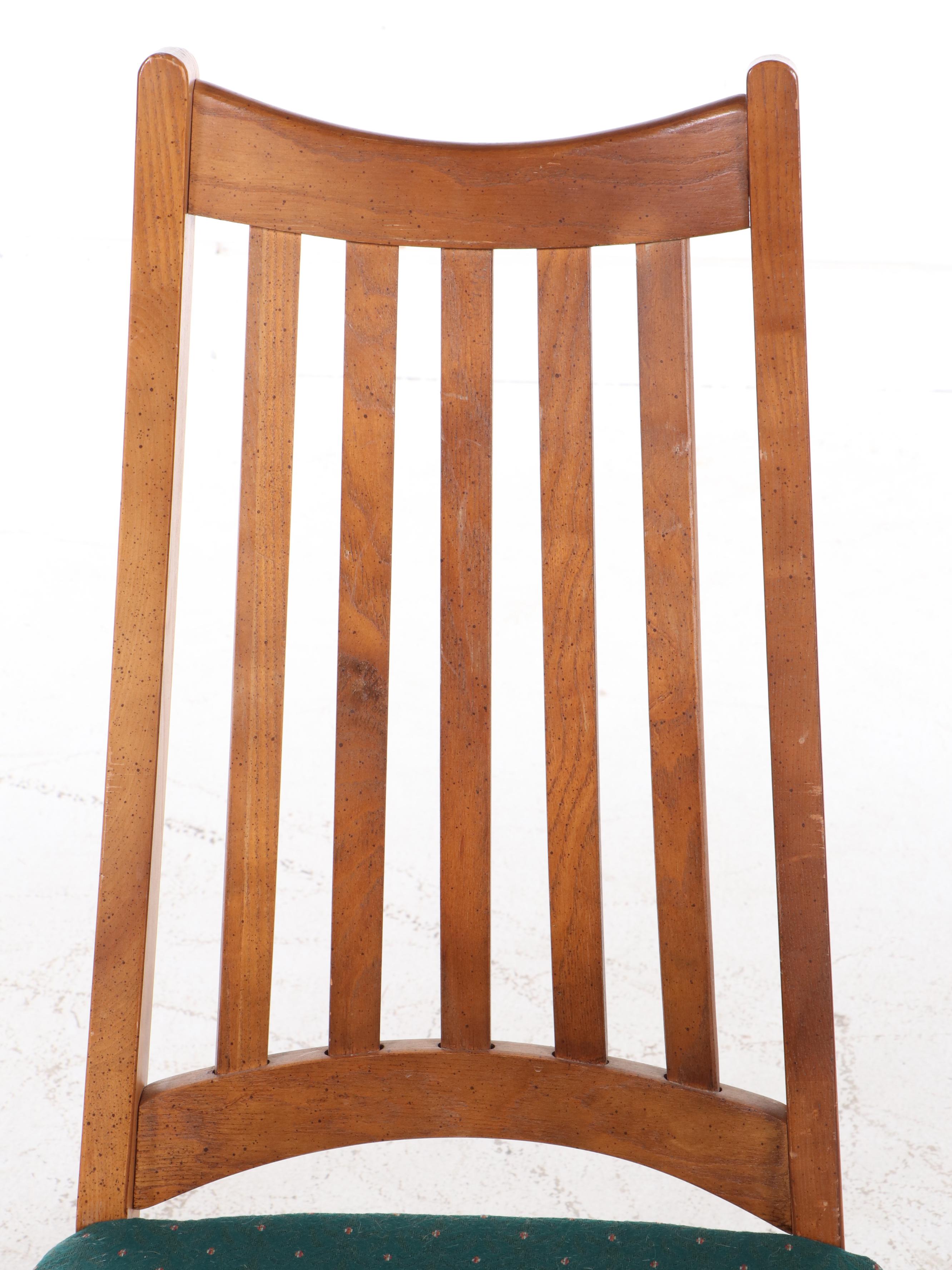Pair of Danish Modern Teak Dining Chairs, Mid to Late 20th Century