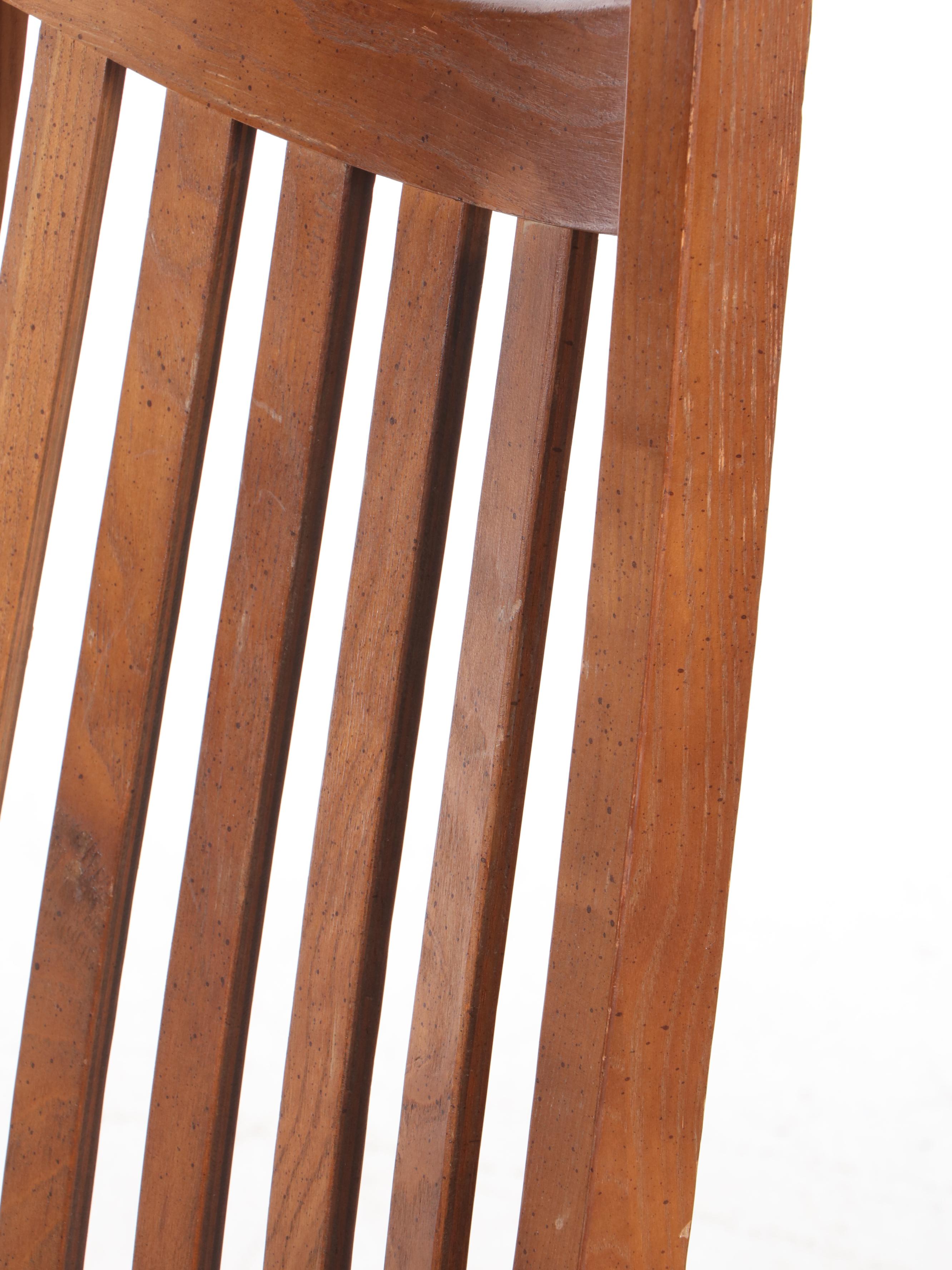 Pair of Danish Modern Teak Dining Chairs, Mid to Late 20th Century