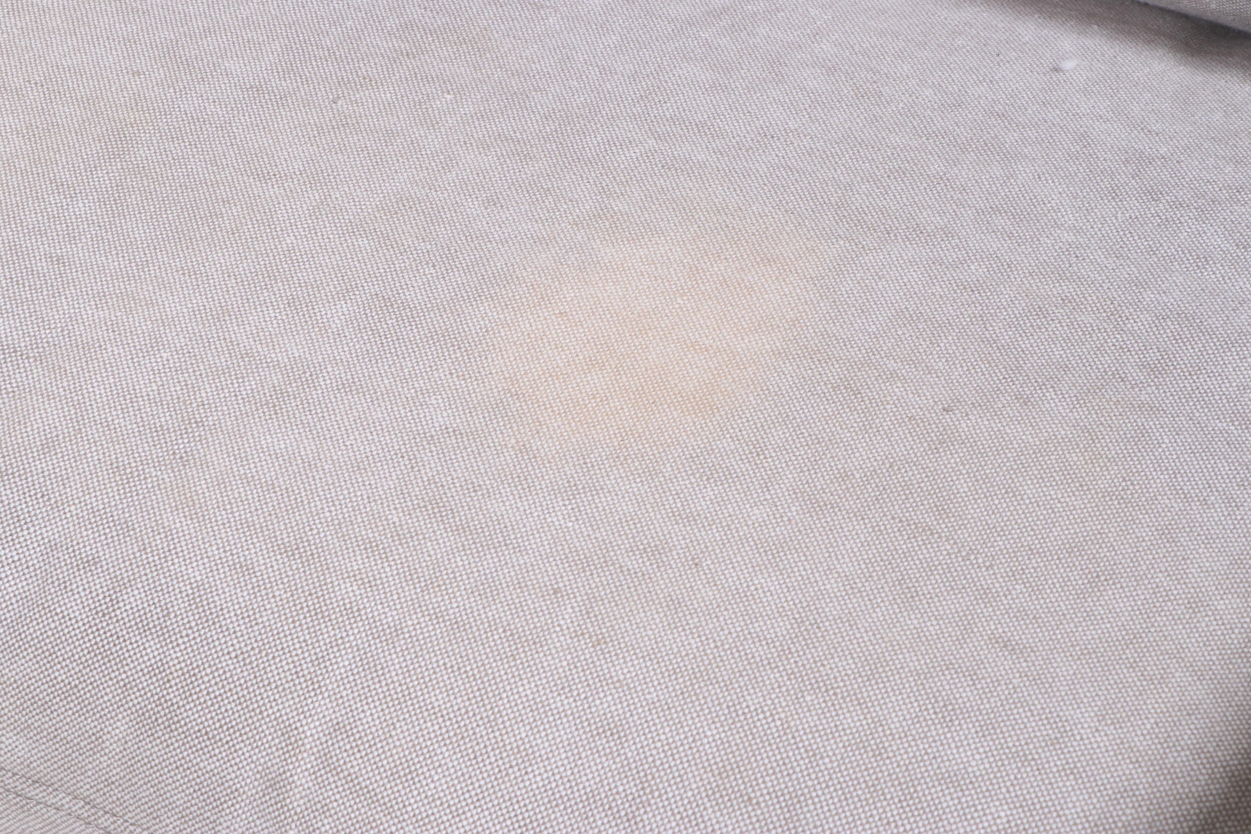 Two-Piece Restoration Hardware Linen-Slipcovered Sectional Sofa