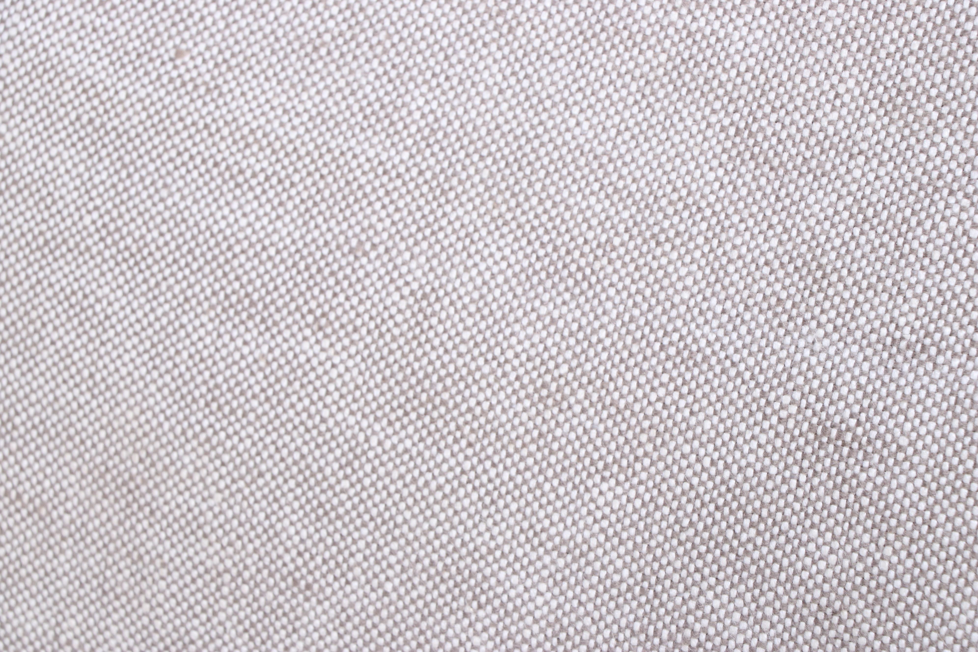 Two-Piece Restoration Hardware Linen-Slipcovered Sectional Sofa