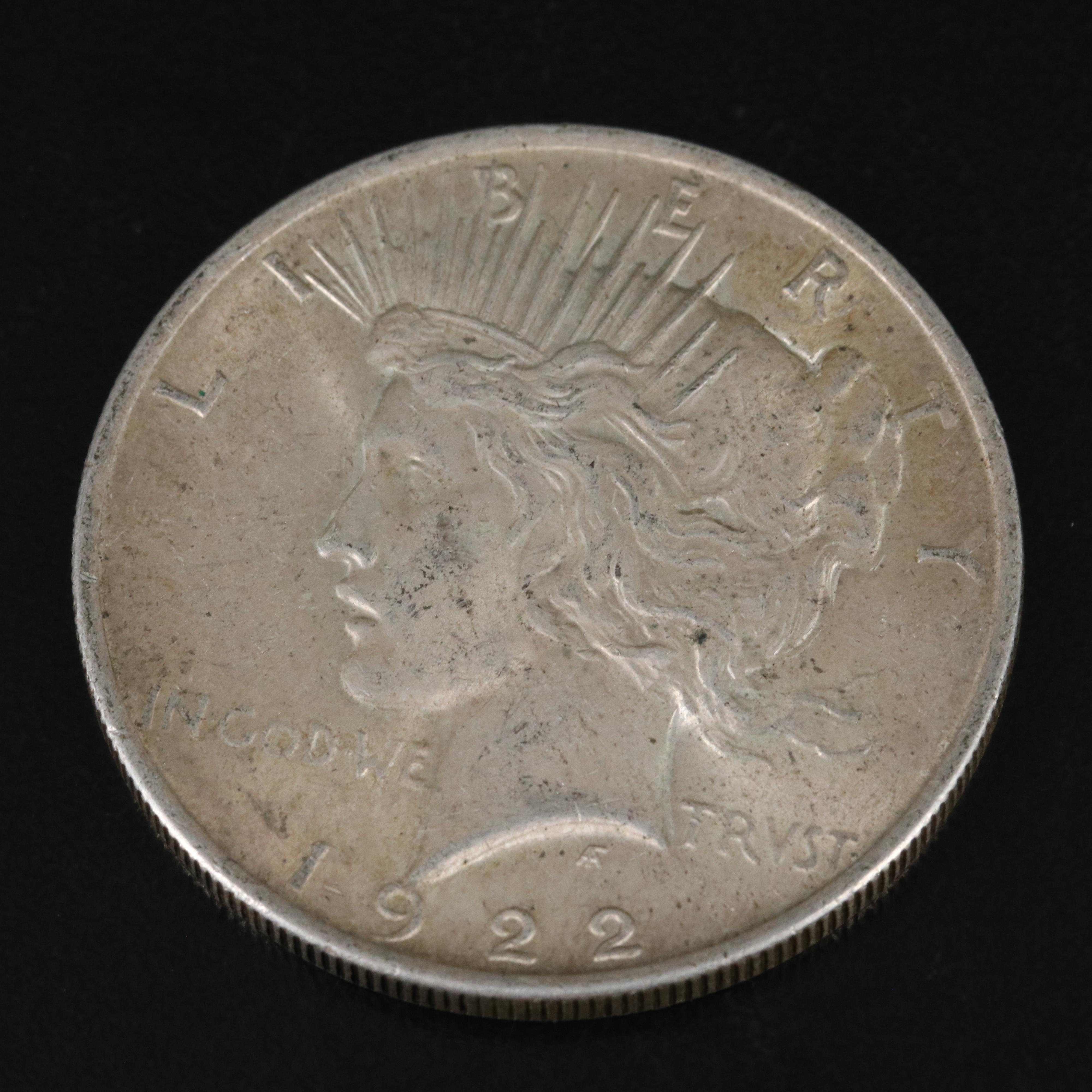 1922 Peace Silver Dollar