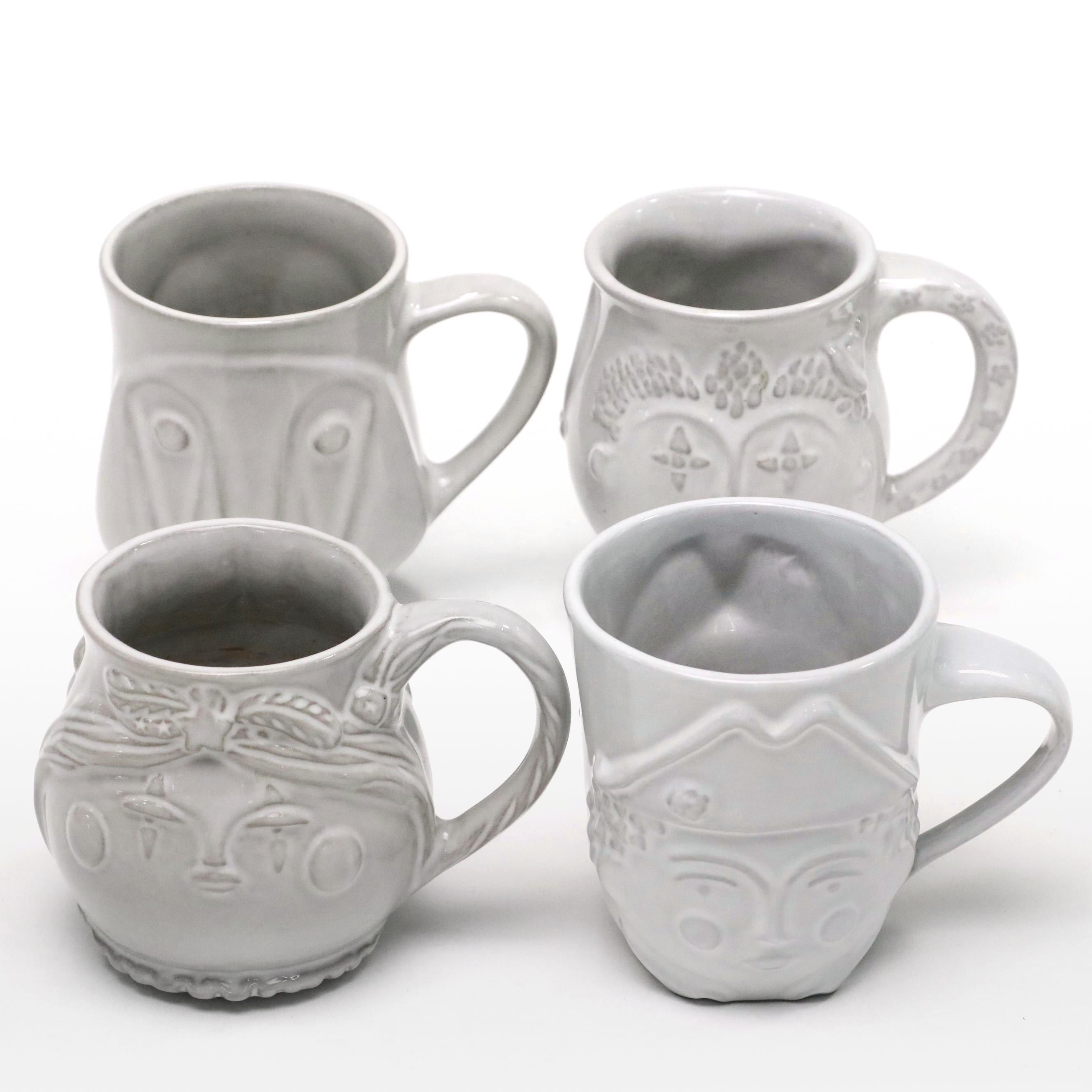 Jonathan Adler Ceramic "Utopia" Mugs