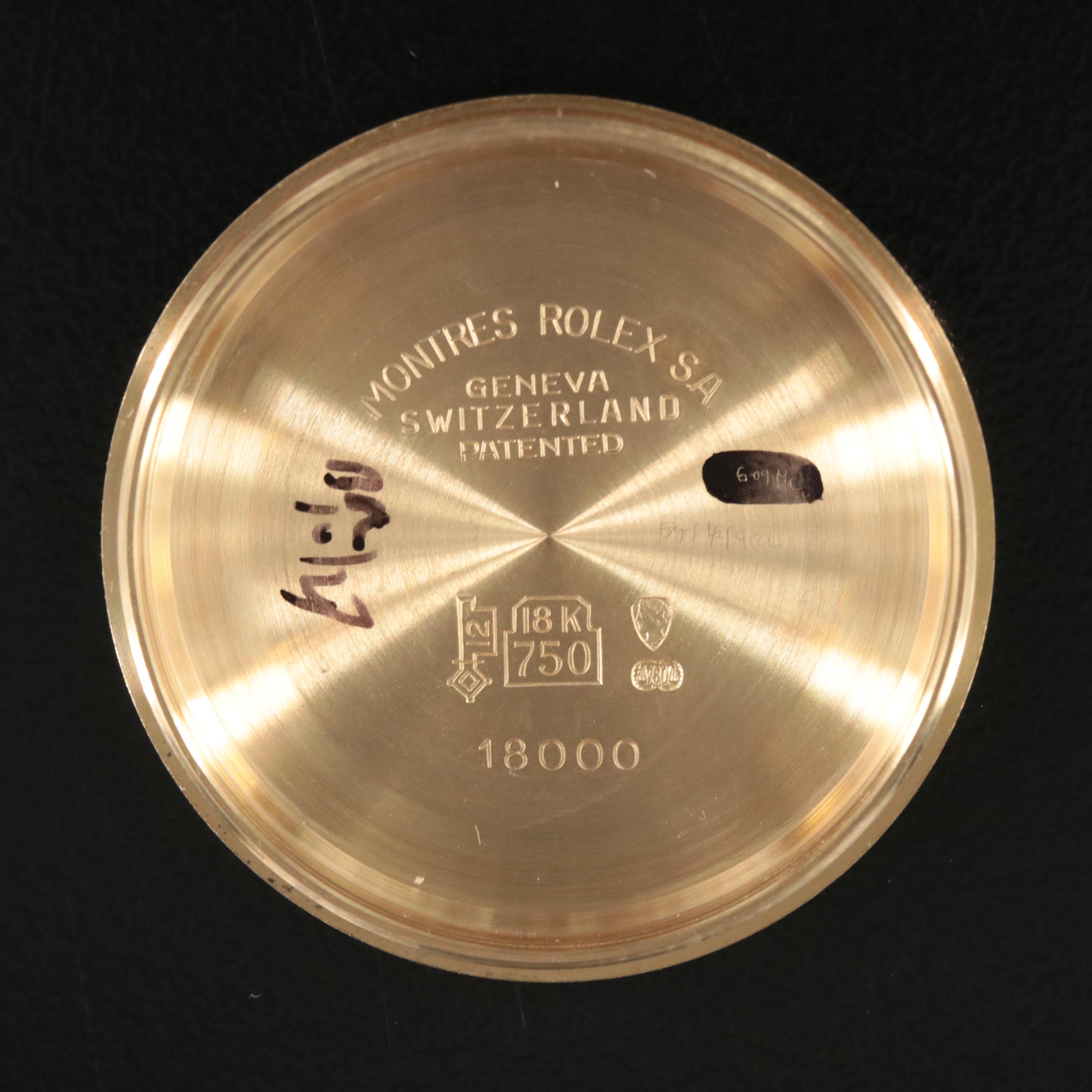 Rolex Day-Date 18078 18K Gold Automatic Watch