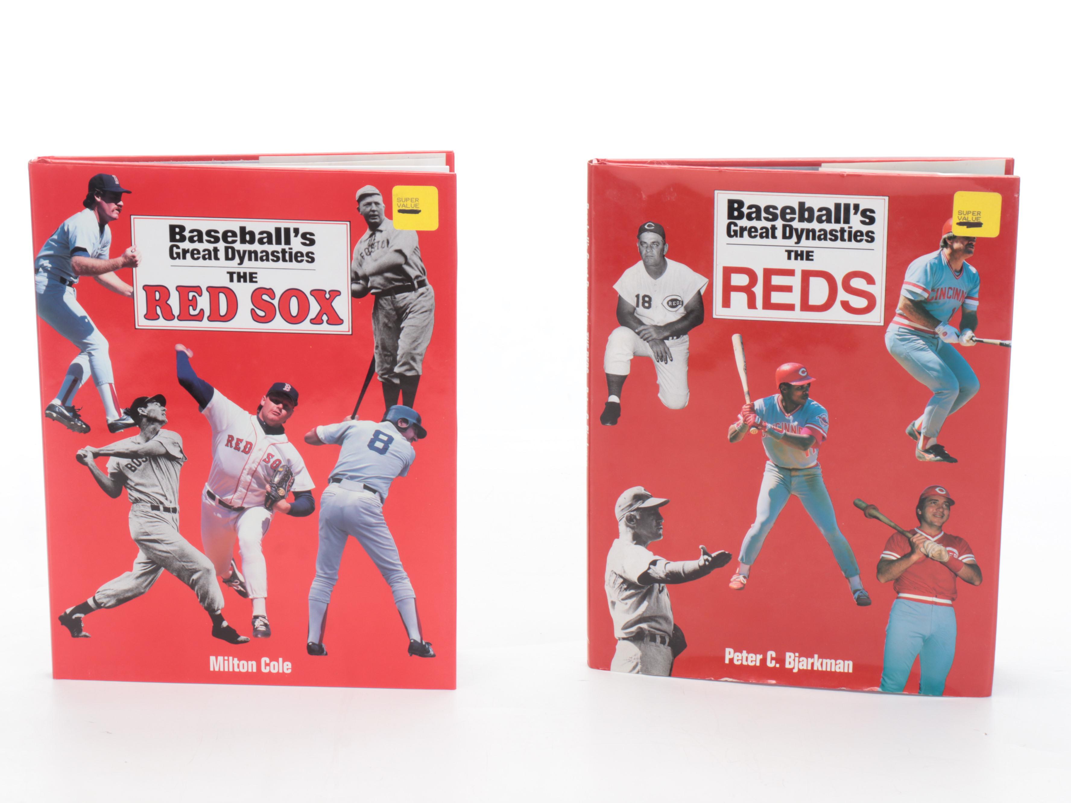 Johnny Bench Poster with Cincinnati Reds Ashtray, Books, and More