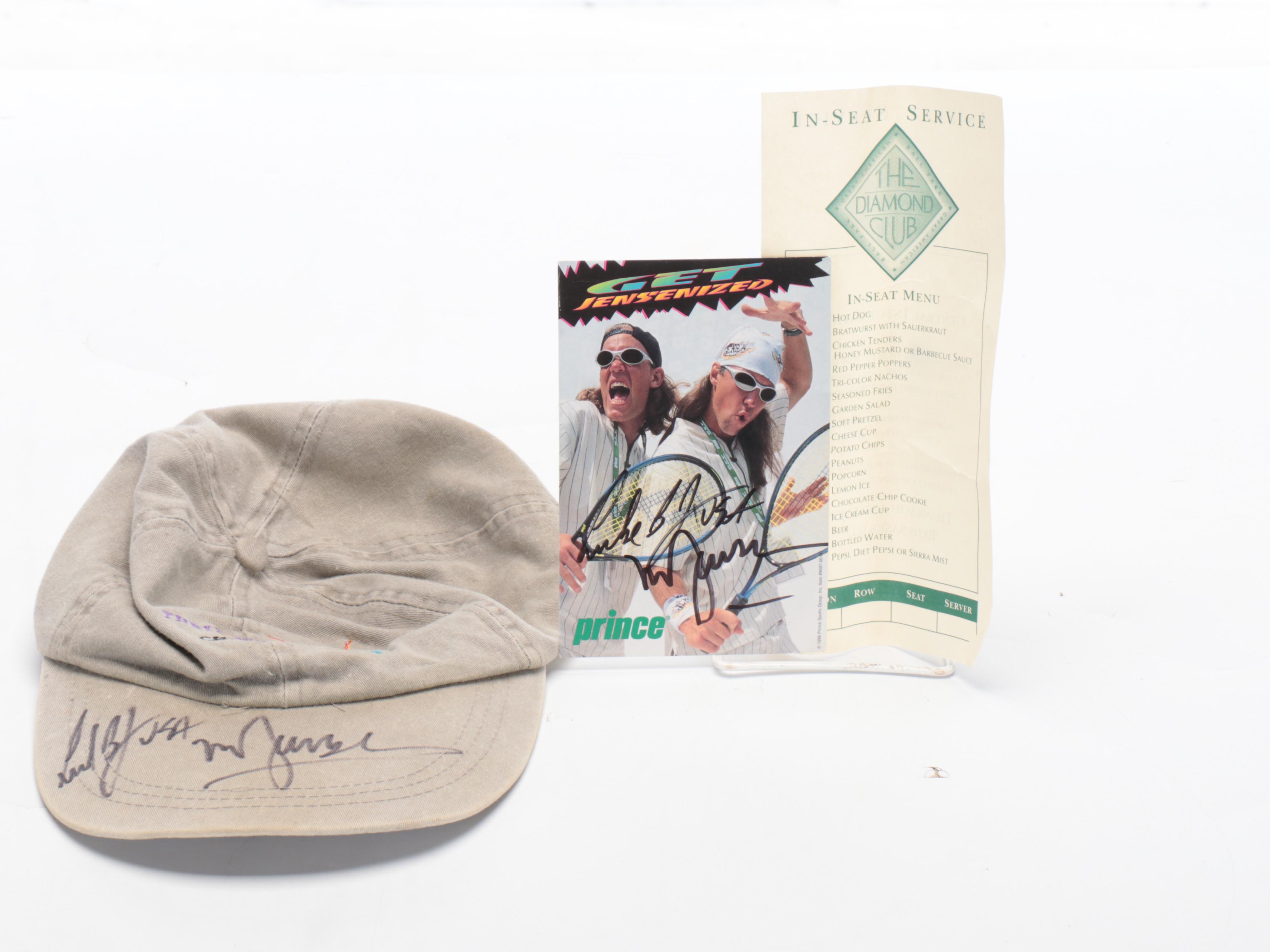 Johnny Bench Poster with Cincinnati Reds Ashtray, Books, and More