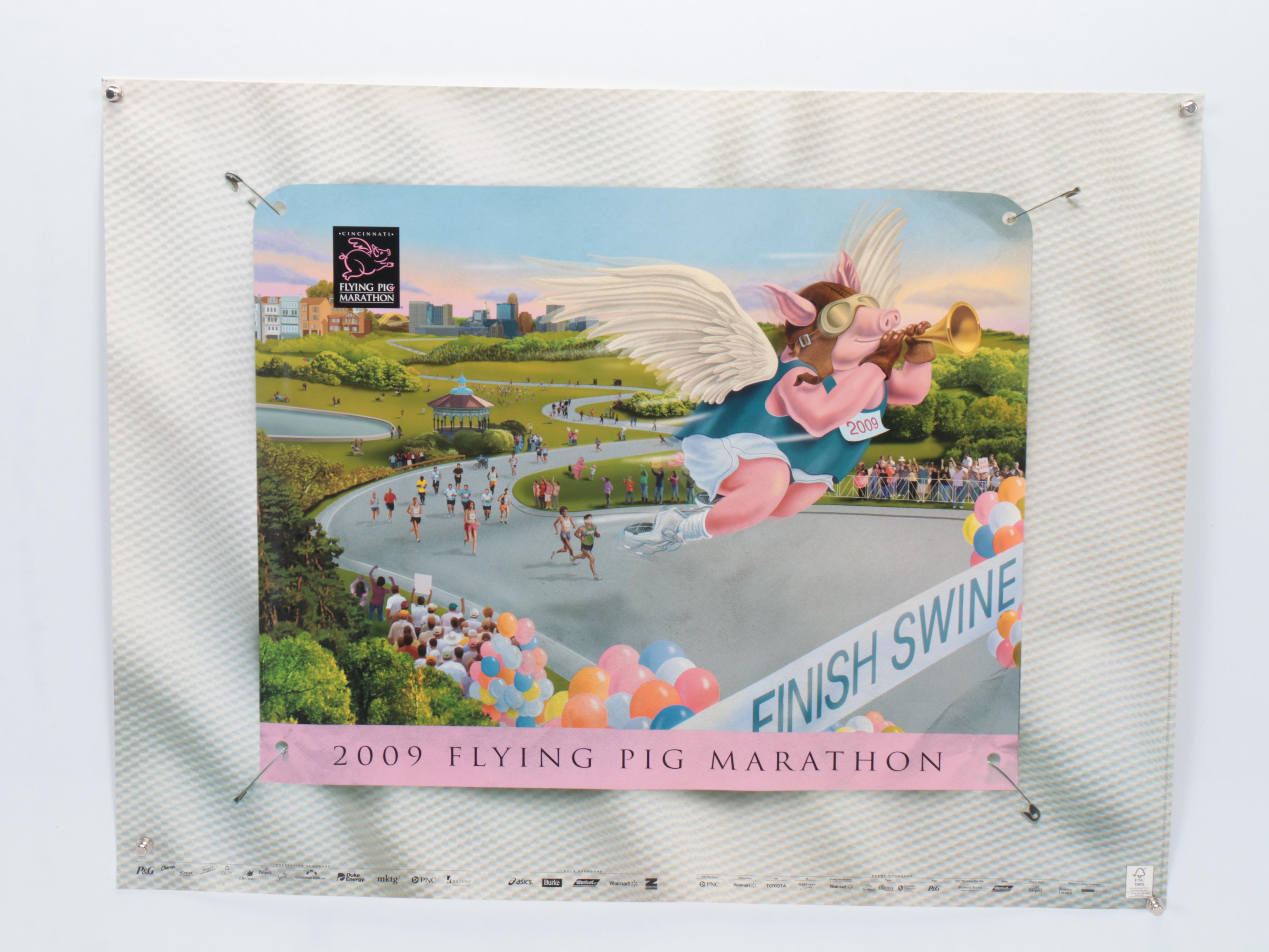 Johnny Bench Poster with Cincinnati Reds Ashtray, Books, and More