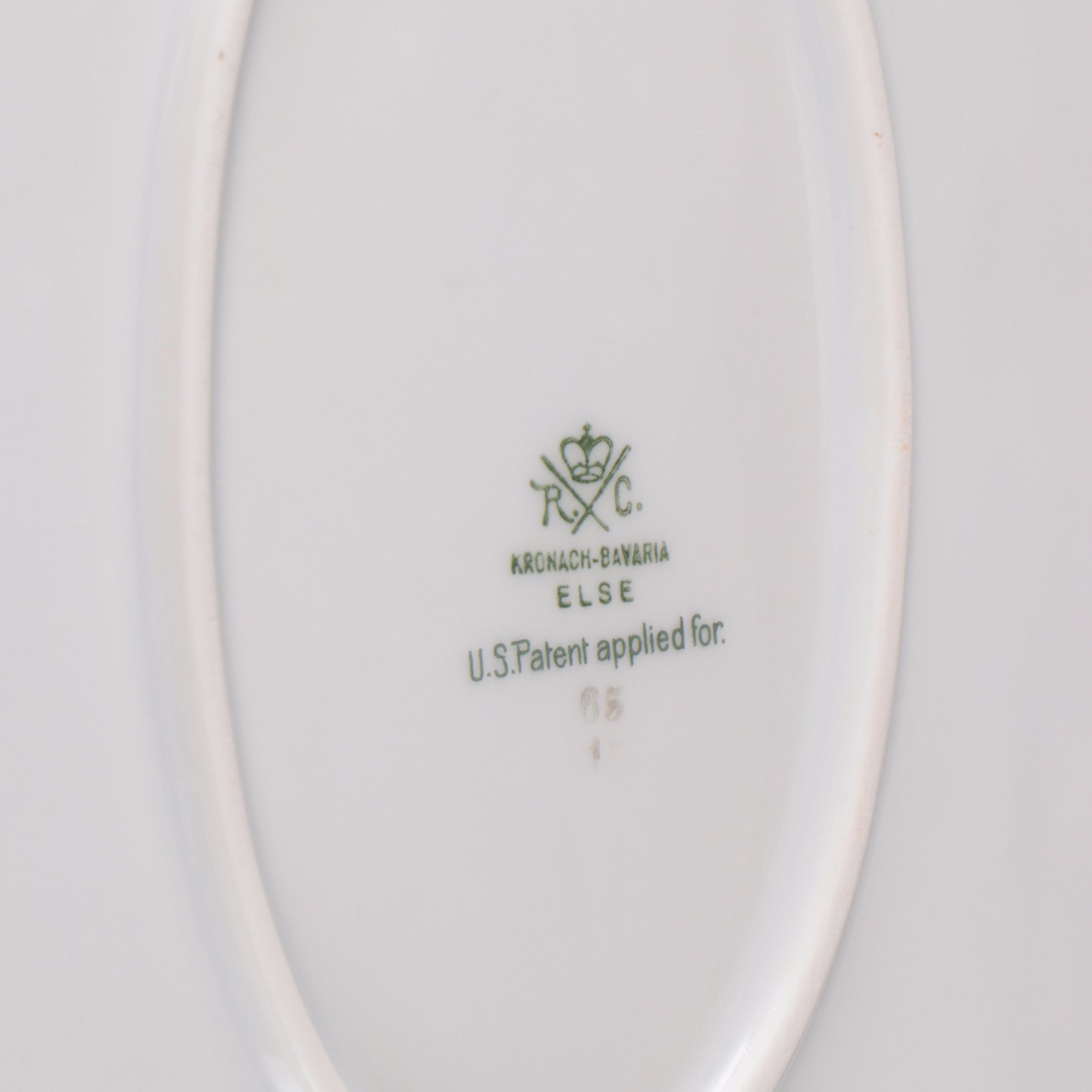 Rosenthal Kronach "Else" Porcelain Platter, 1901–1927