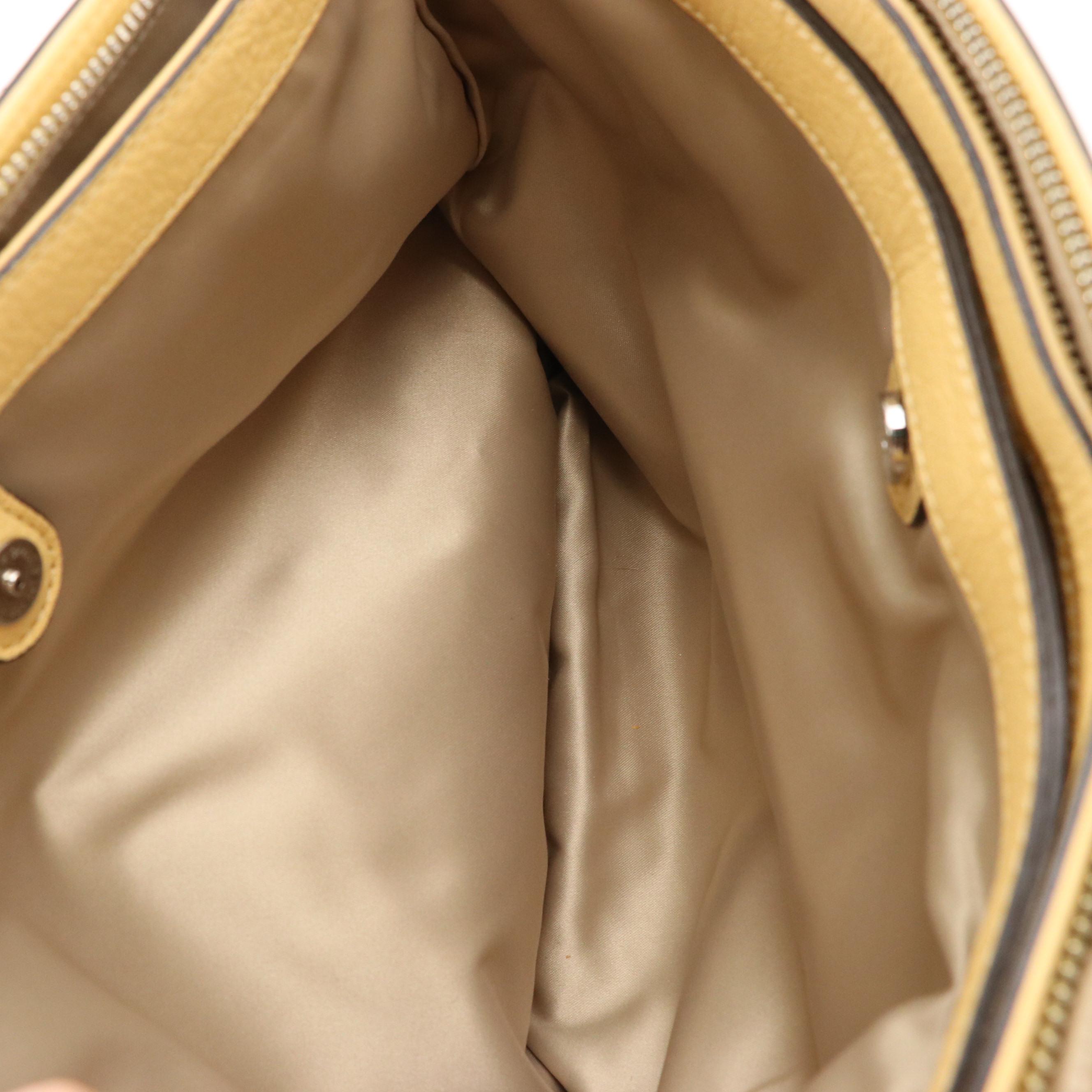 Coach Madison Abigail Croc/Ostrich Leather Shoulder Bag and Yellow Leather Bag