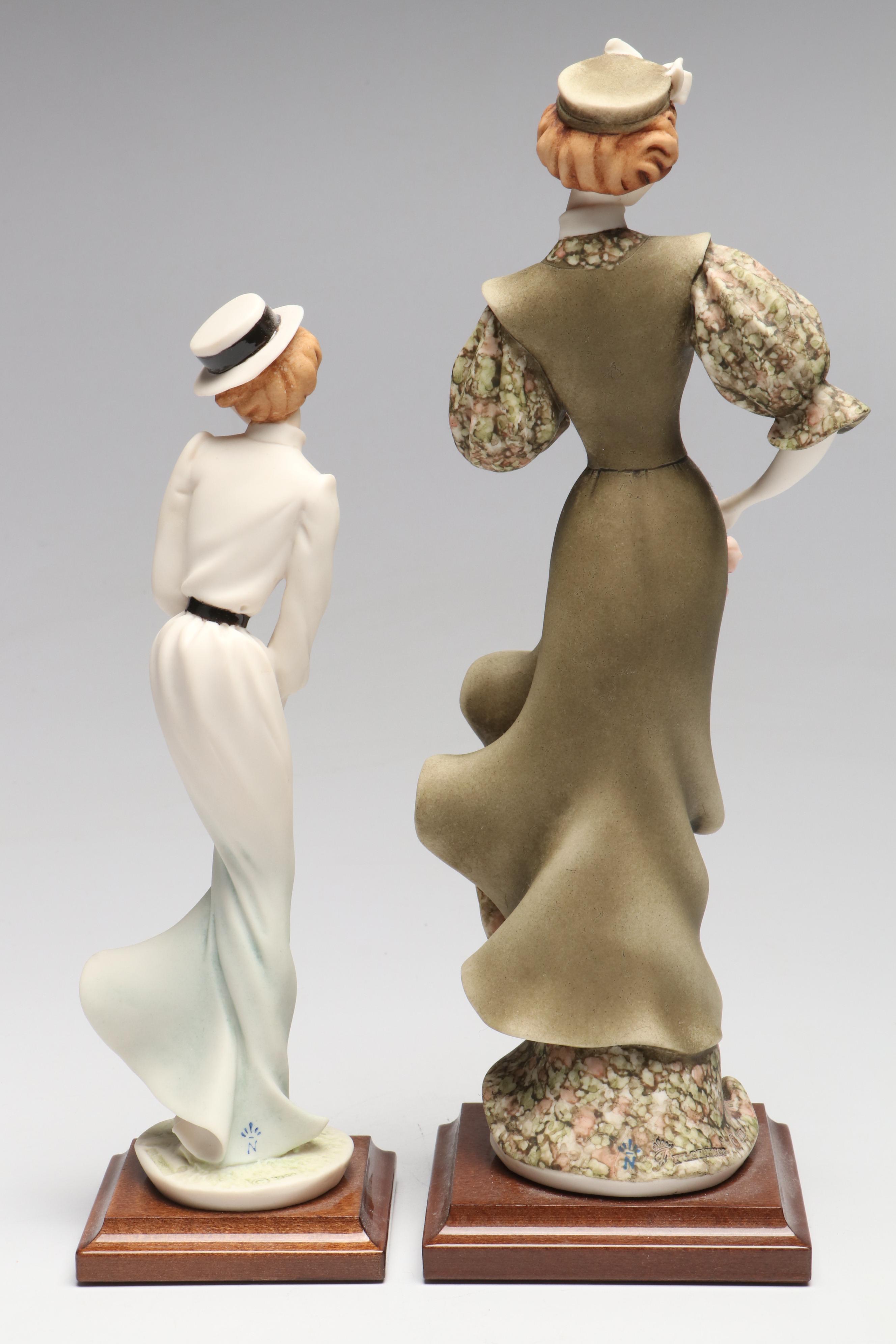 Capodimonte Florence Ceramic Figurines, 1990