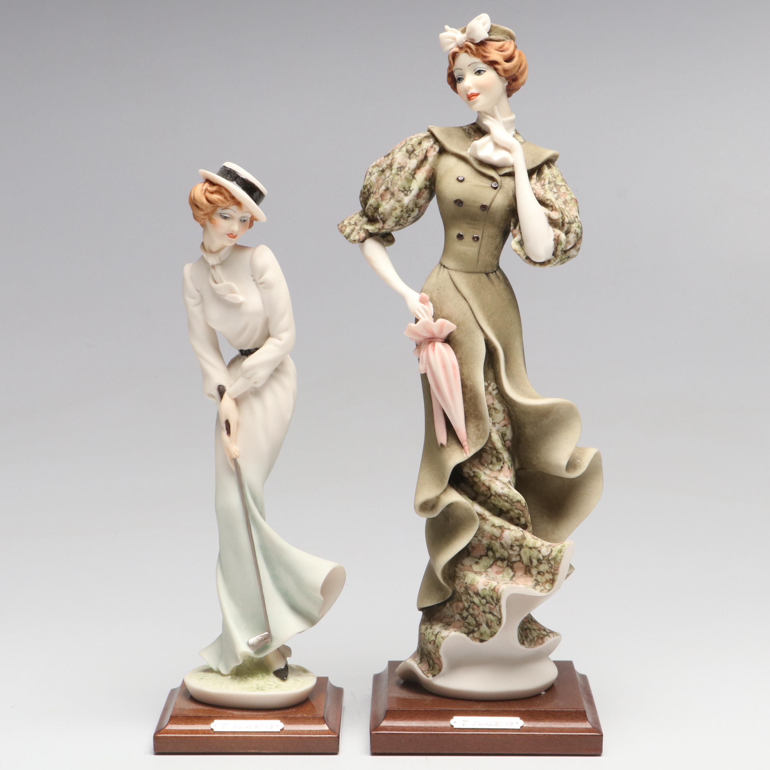 Capodimonte Florence Ceramic Figurines, 1990