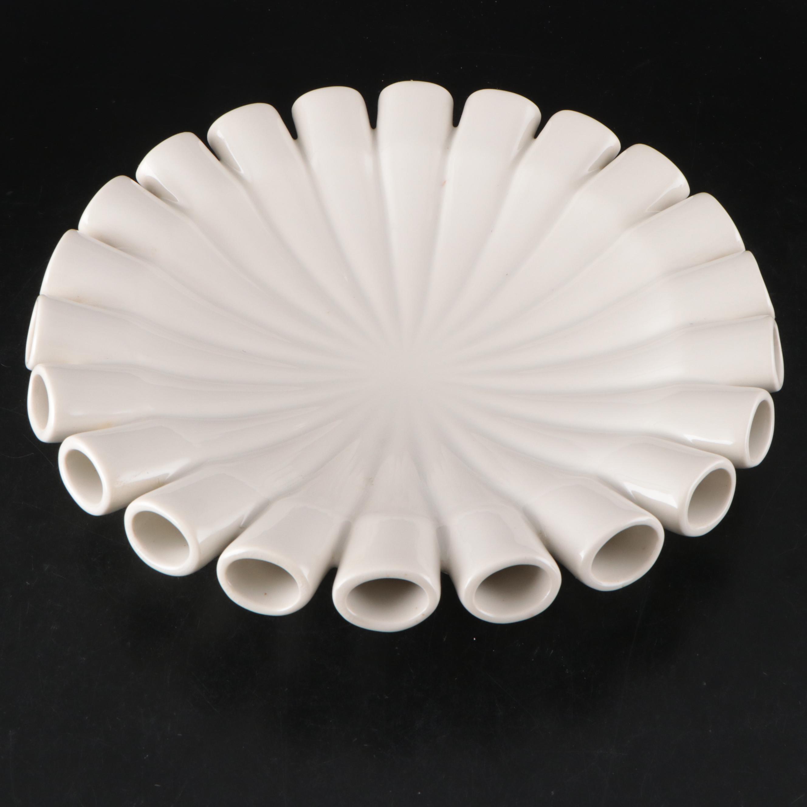 Klein Reid Mid Century Modern Style Ceramic Tulipiere, Mid to Late 20th Century
