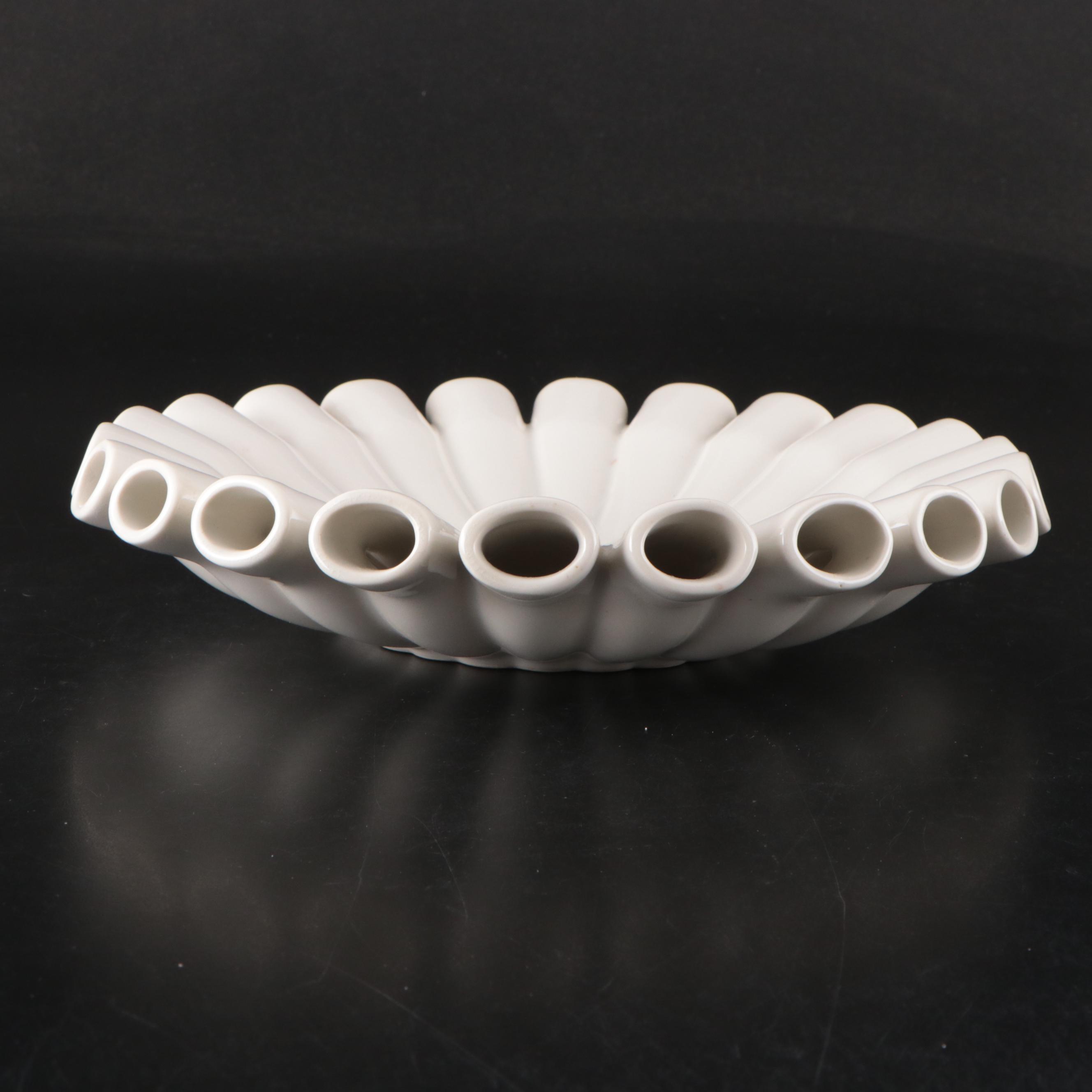 Klein Reid Mid Century Modern Style Ceramic Tulipiere, Mid to Late 20th Century