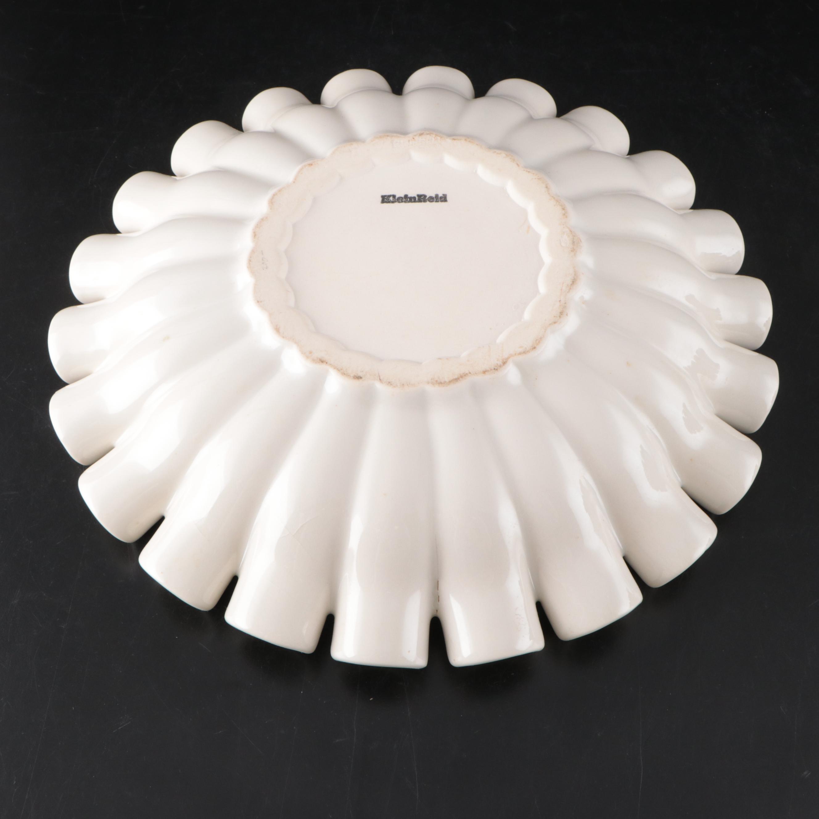 Klein Reid Mid Century Modern Style Ceramic Tulipiere, Mid to Late 20th Century