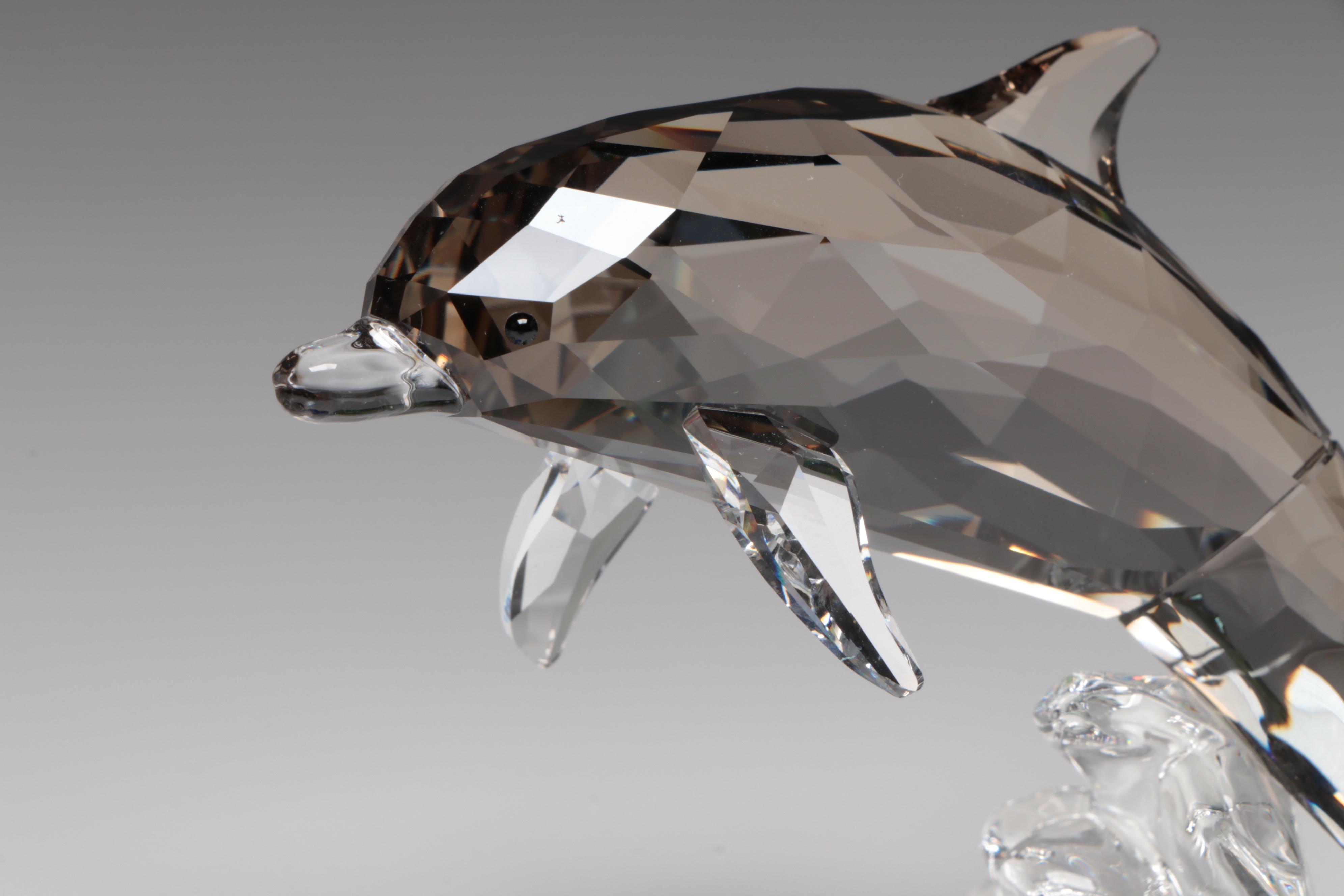 Swarovski and The Crystal World Dolphin, Crab, Fish, and More Figurines