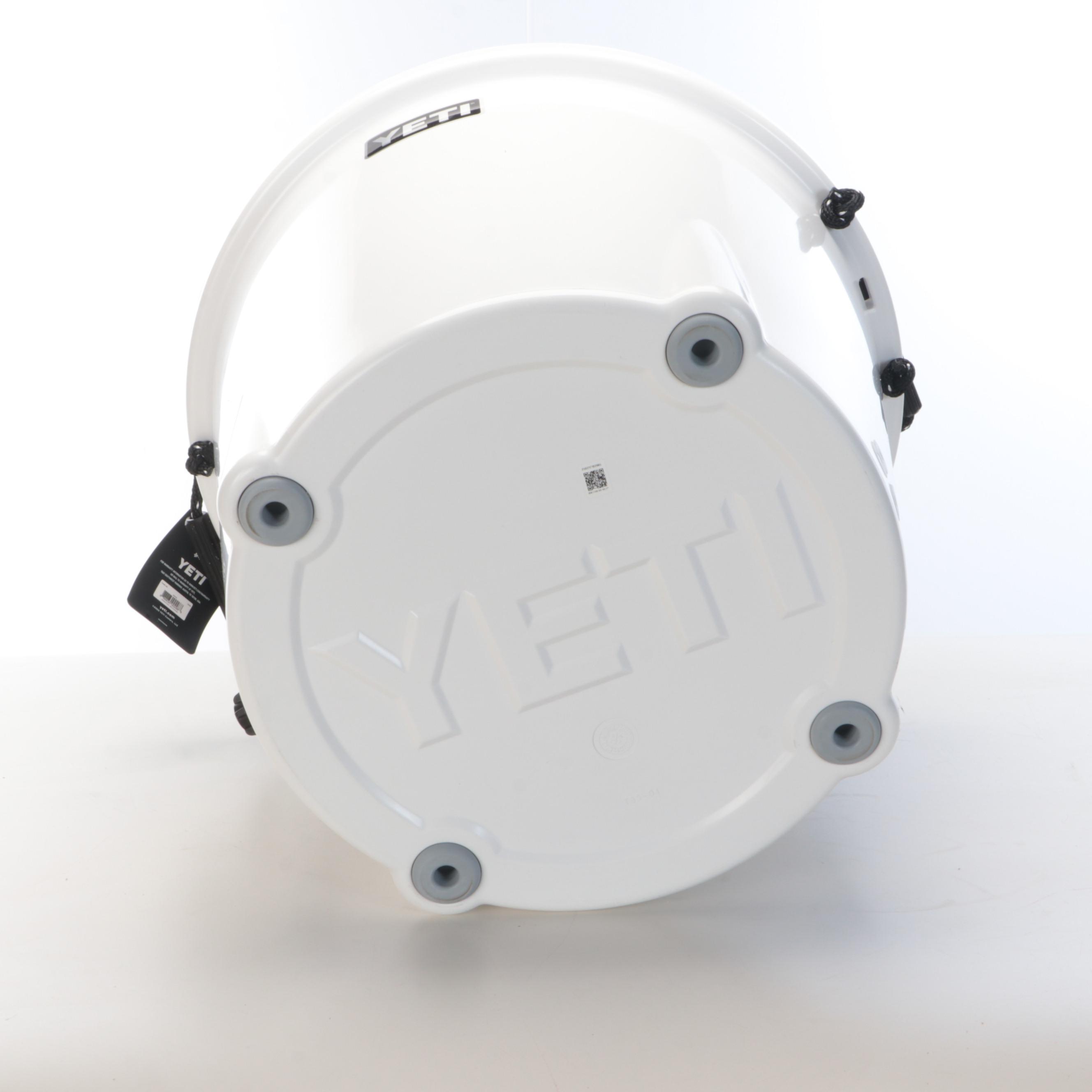 Yeti Tank Ice Bucket with Rtic Tumblers