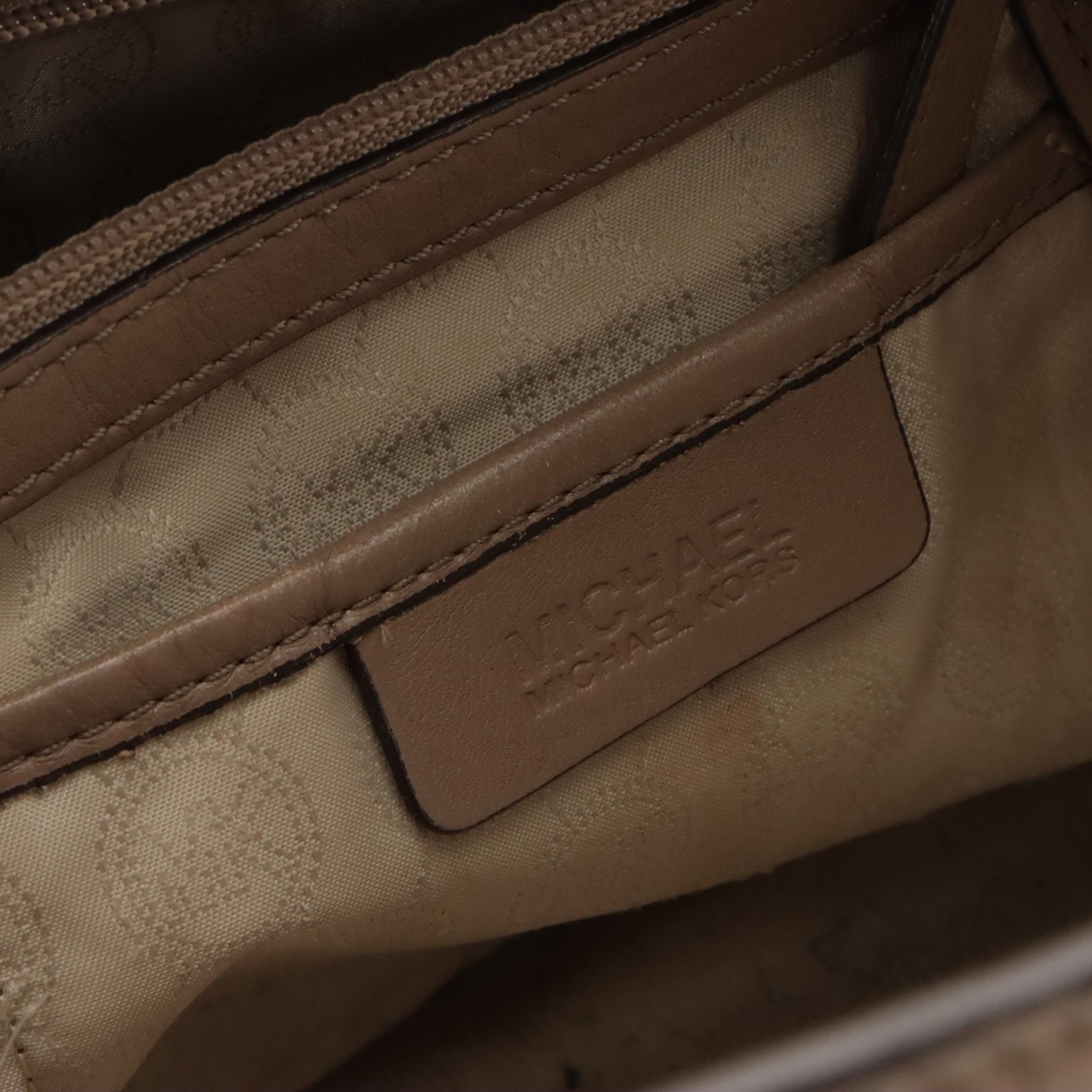 Michael Kors Grain Leather and MICHAEL Michael Kors Leather and Suede 2-Way Bags