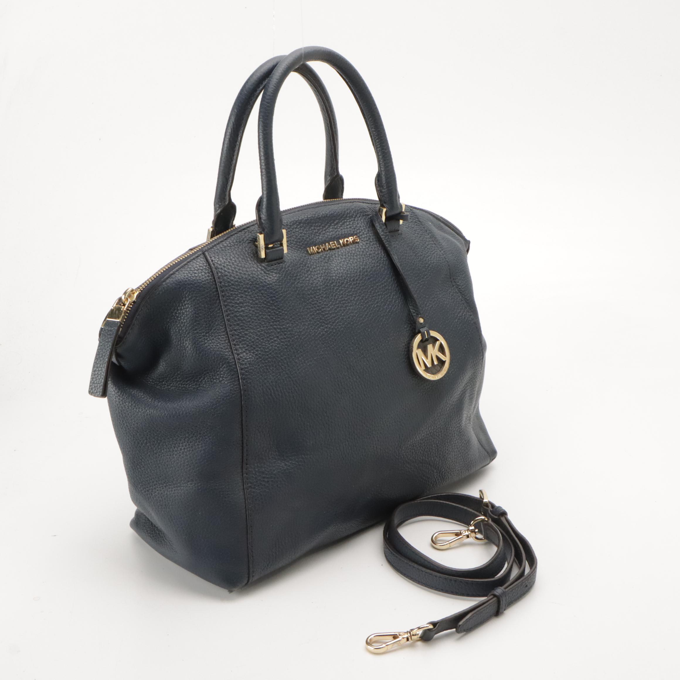 Michael Kors Grain Leather and MICHAEL Michael Kors Leather and Suede 2-Way Bags