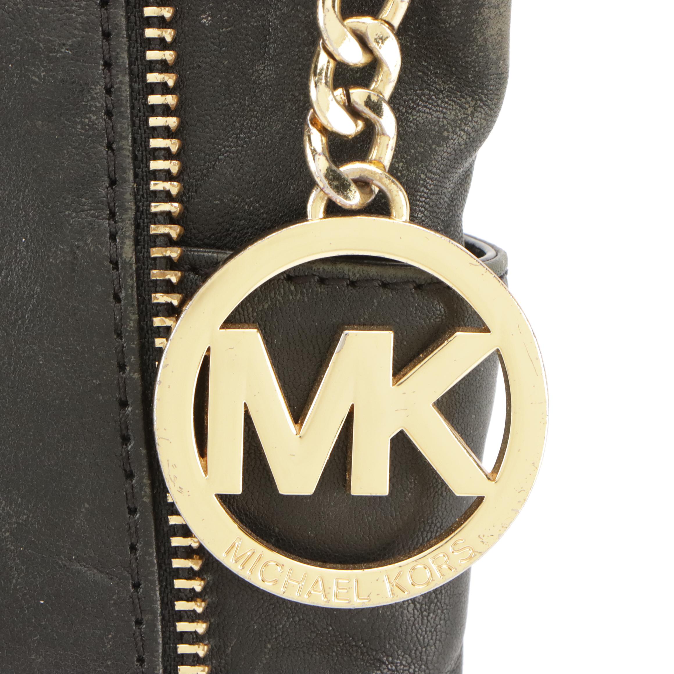 MICHAEL Michael Kors Saffiano Leather Two-Way Bag and Leather Hobo Bag