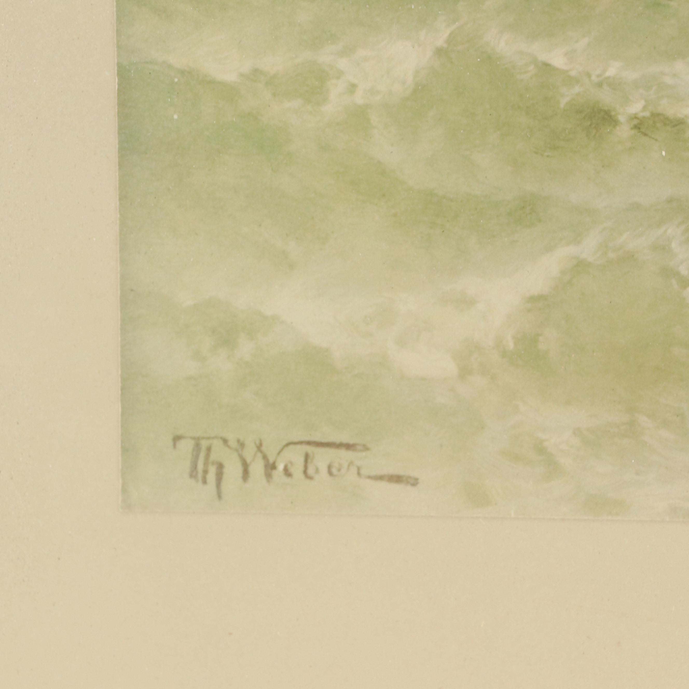 Collotype after Theodore Alexander Weber, Early 20th Century