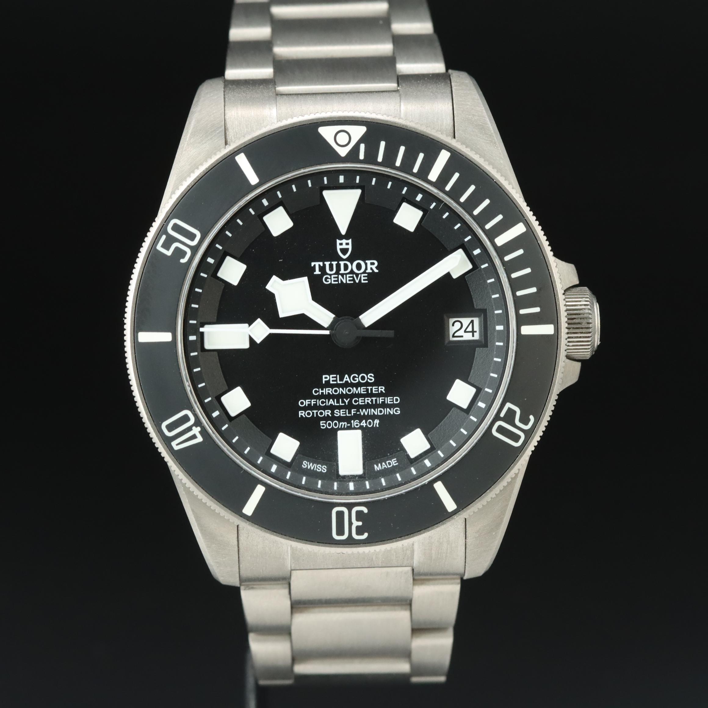 Tudor Pelagos 500 Meters Titanium Self-Winding Watch