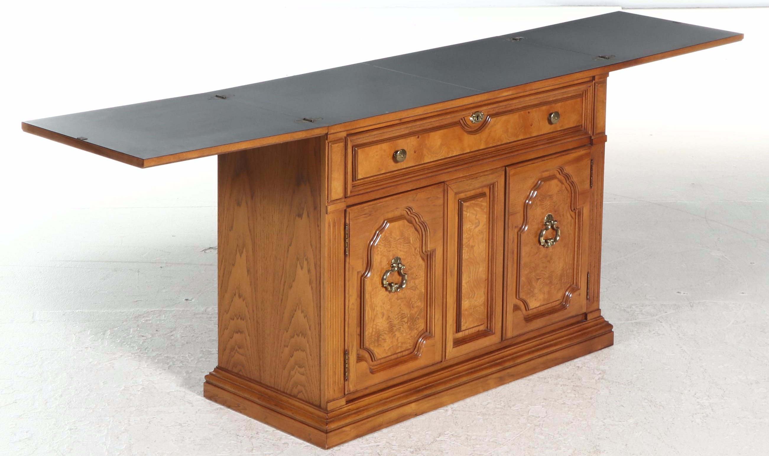 Thomasville Serenade Collection Mediterranean Style Flip-Top Buffet Server