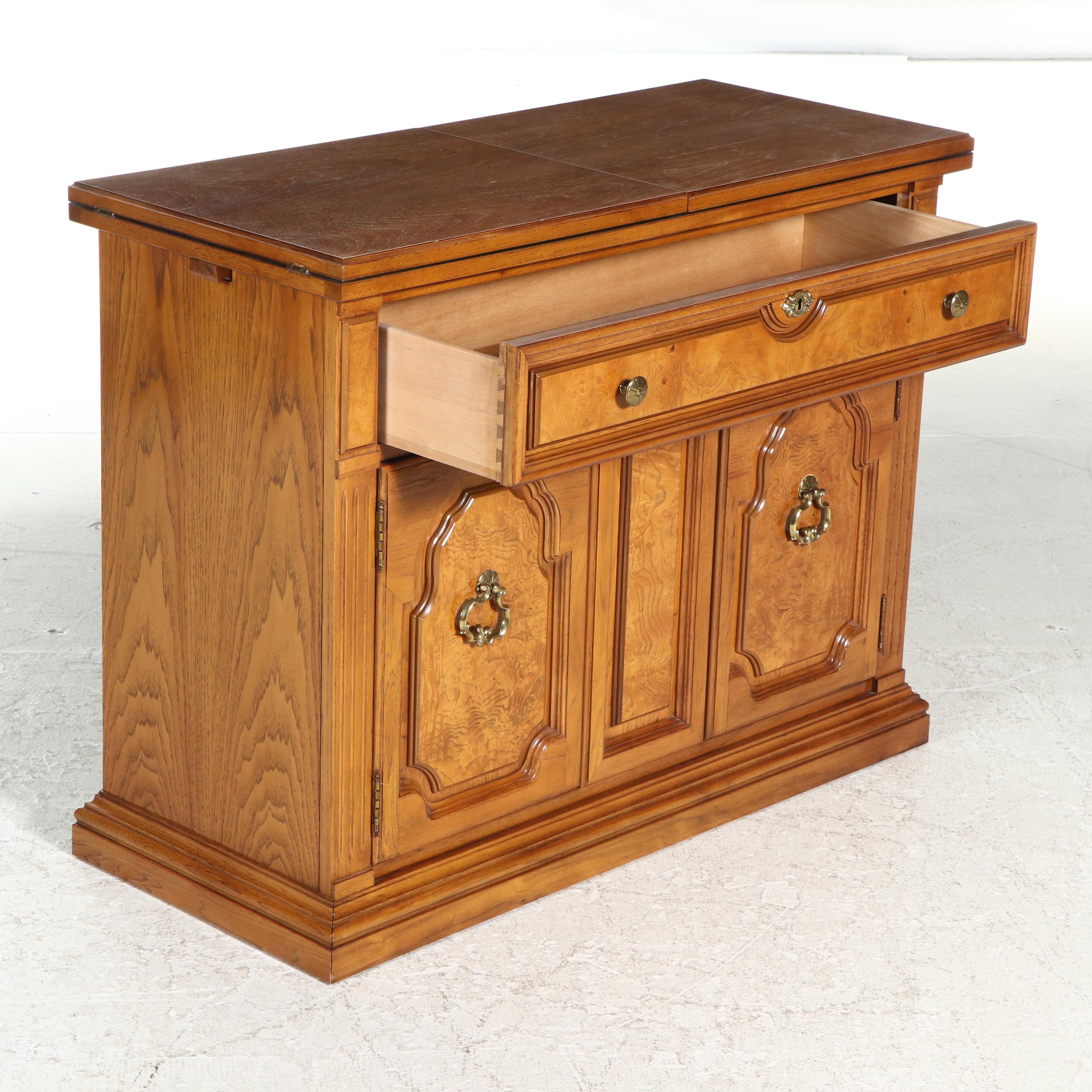 Thomasville Serenade Collection Mediterranean Style Flip-Top Buffet Server