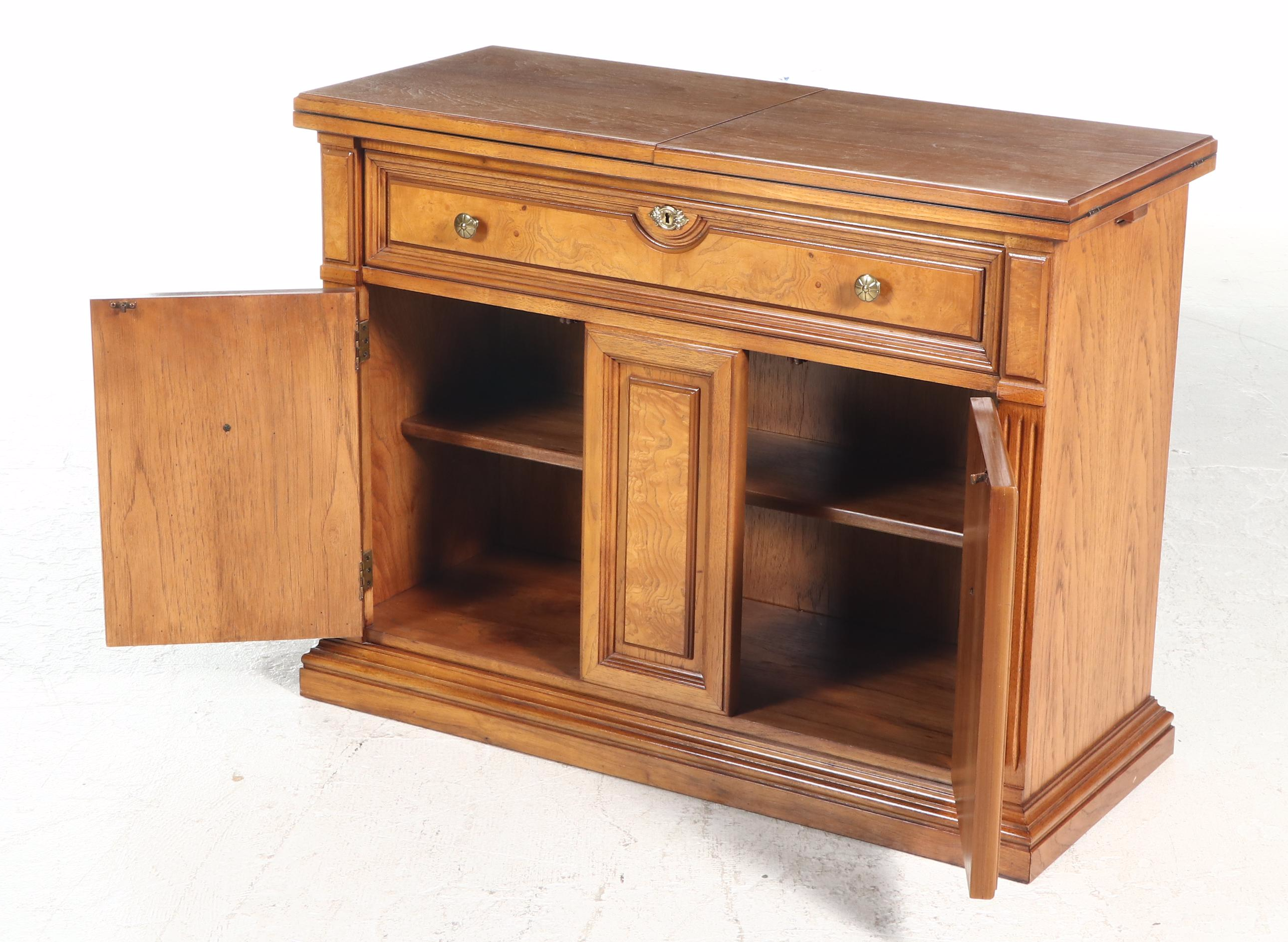 Thomasville Serenade Collection Mediterranean Style Flip-Top Buffet Server