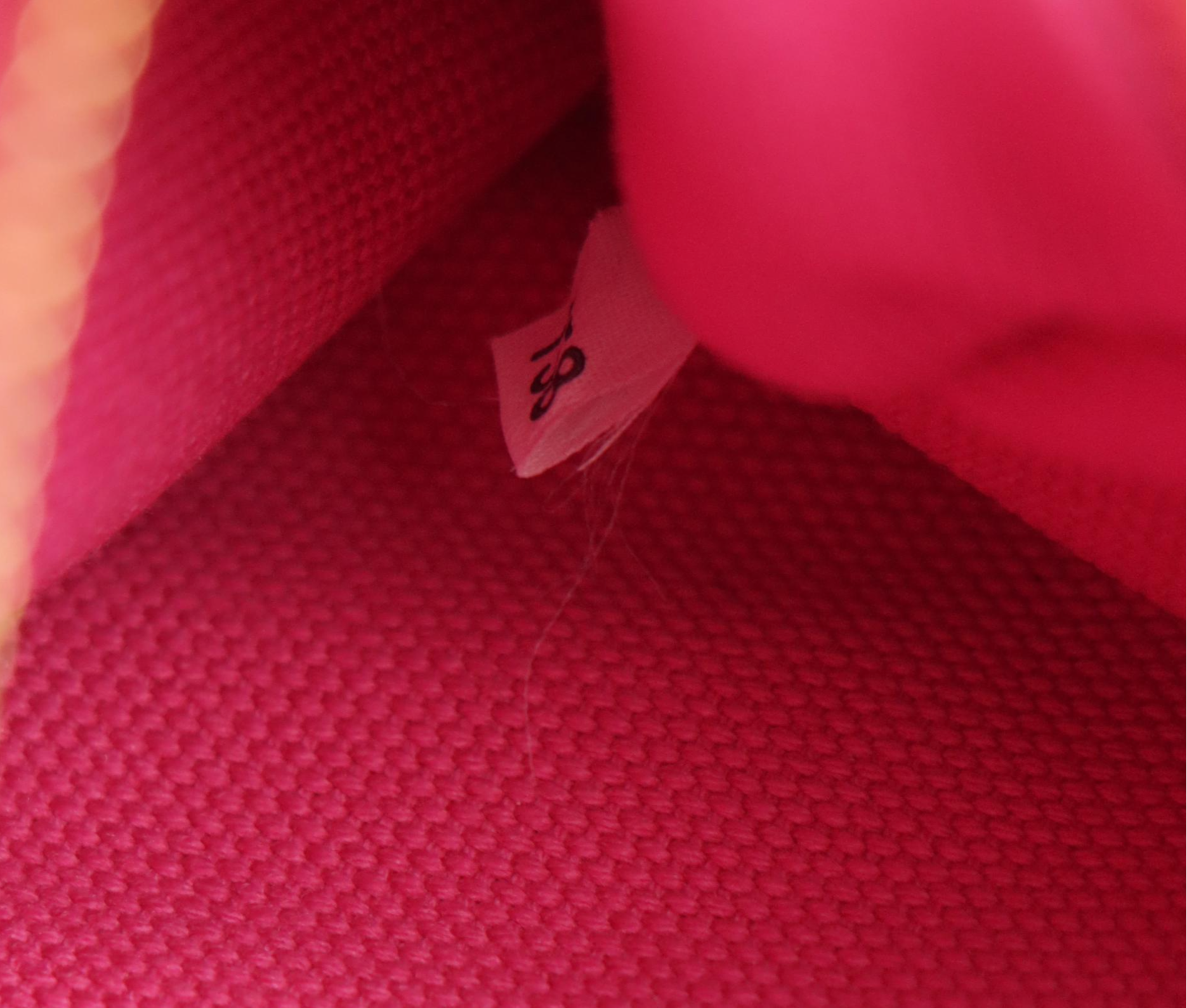 Prada Pink Canapa Canvas Two-Way Bag