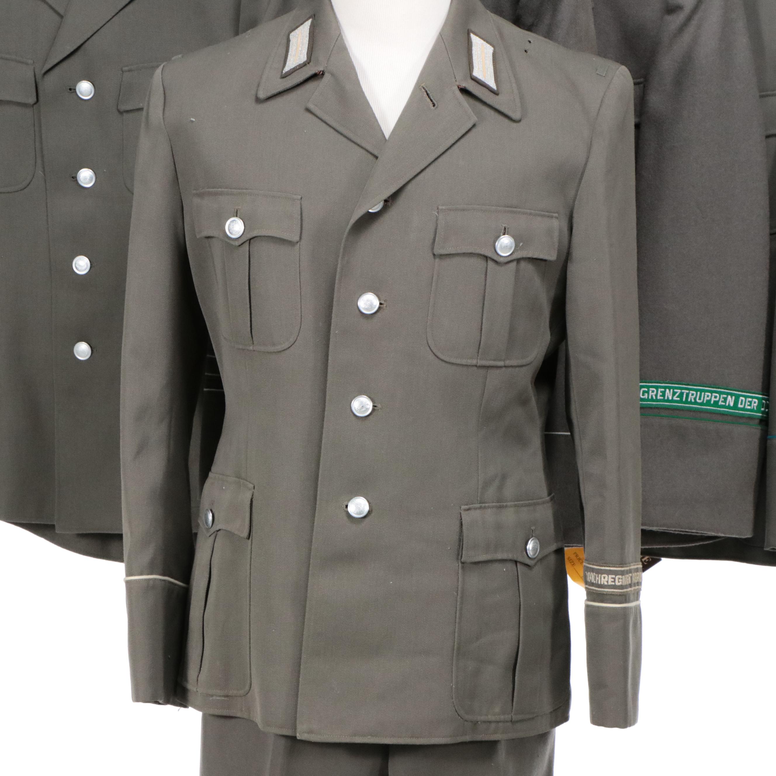 Cold War Era East German Military Uniforms