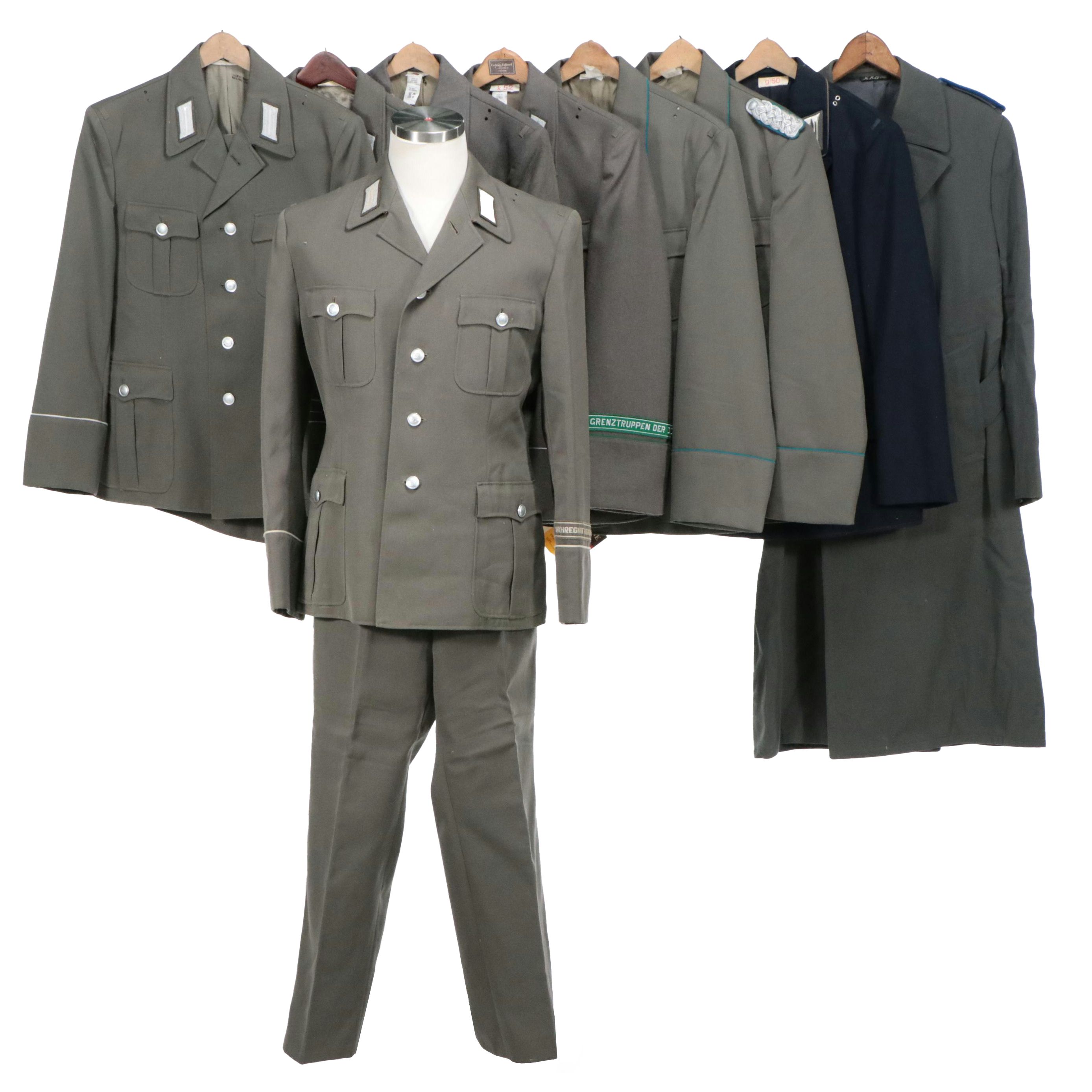 Cold War Era East German Military Uniforms