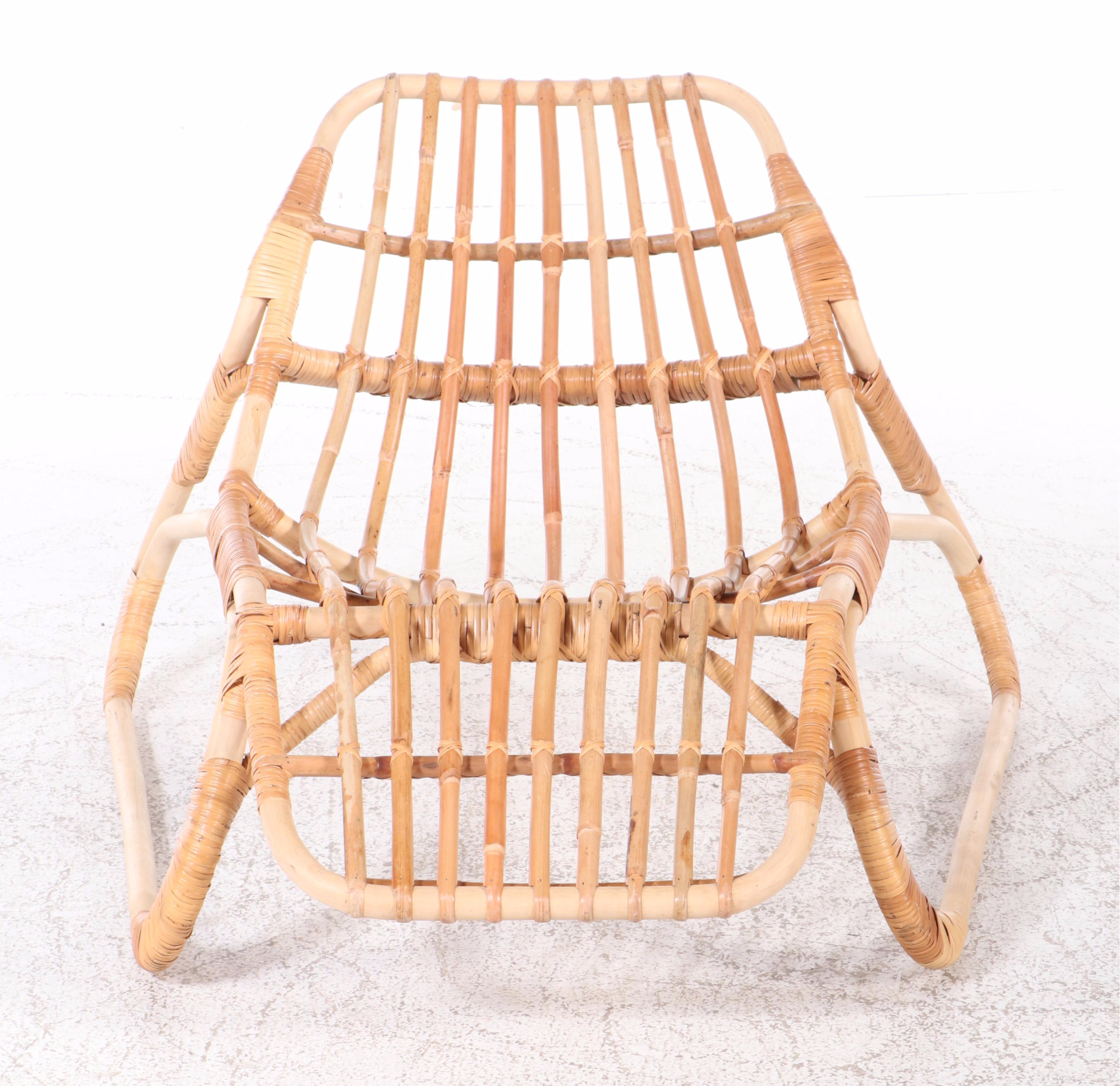 IKEA Rattan Lounge Chair