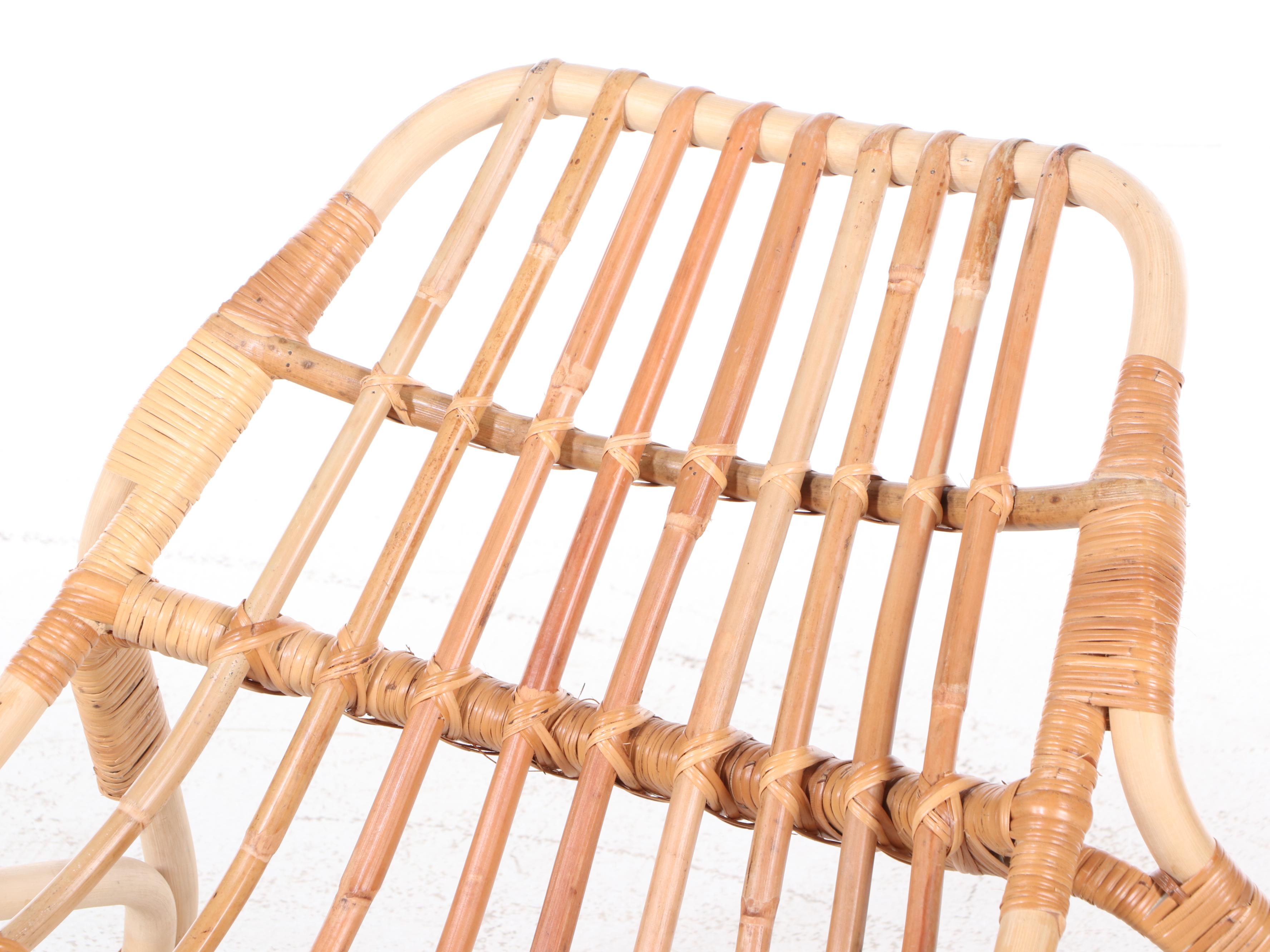 IKEA Rattan Lounge Chair