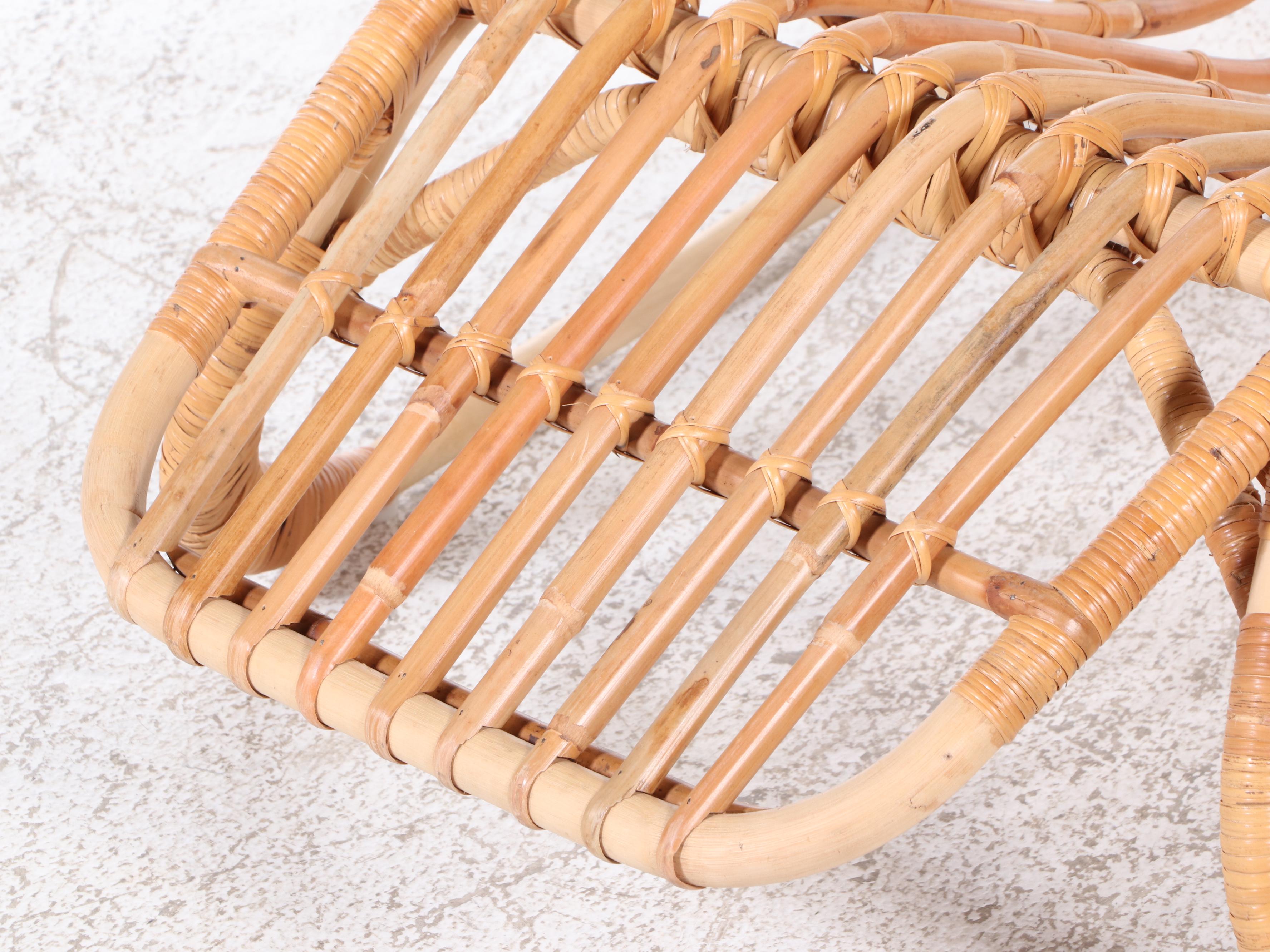 IKEA Rattan Lounge Chair