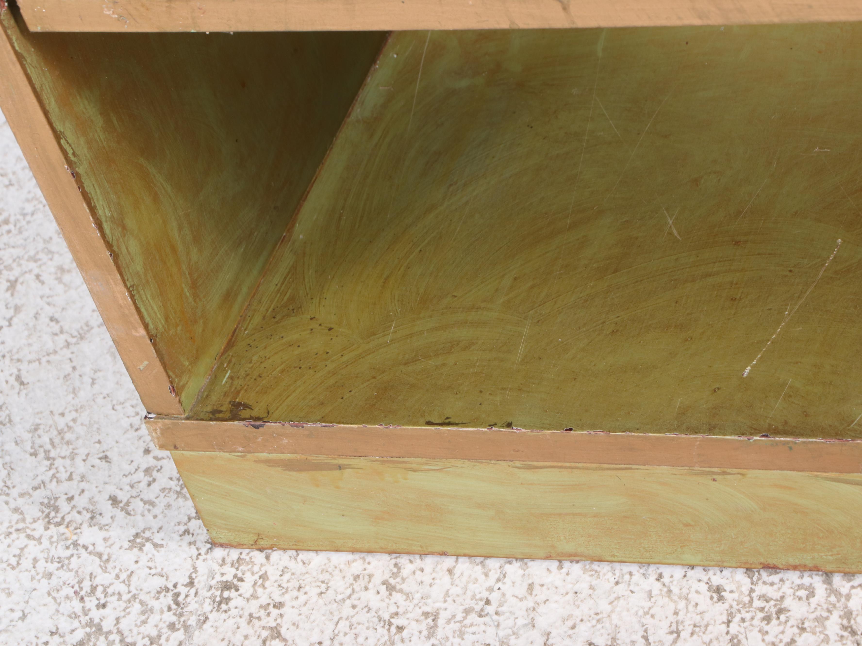 Painted Wood Bookcase with Adjustable Shelves Everything But The House