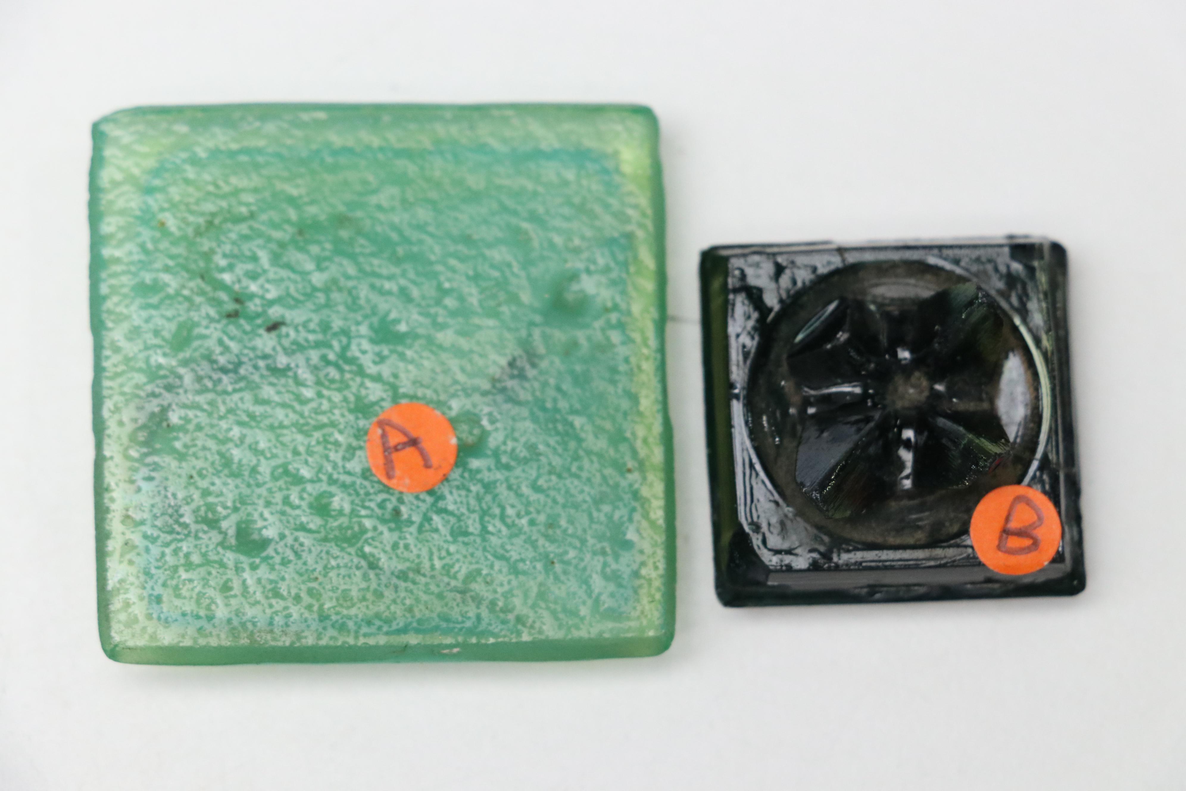 Tiffany Studios Favrile Glass Tiles, Early 20th Century