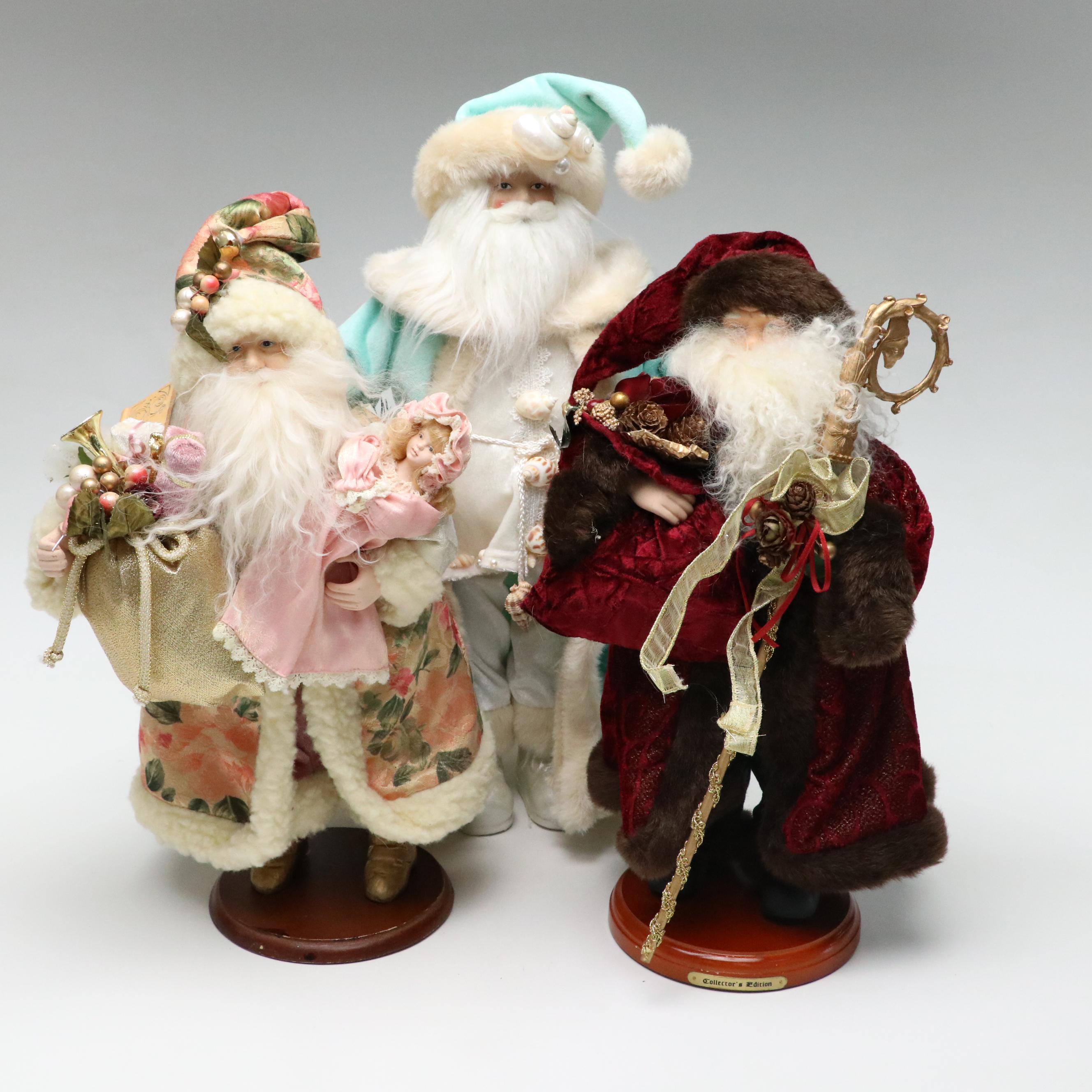 Grandeur Noel 1999 Collector's Edition Santa Claus with Other Santa Claus