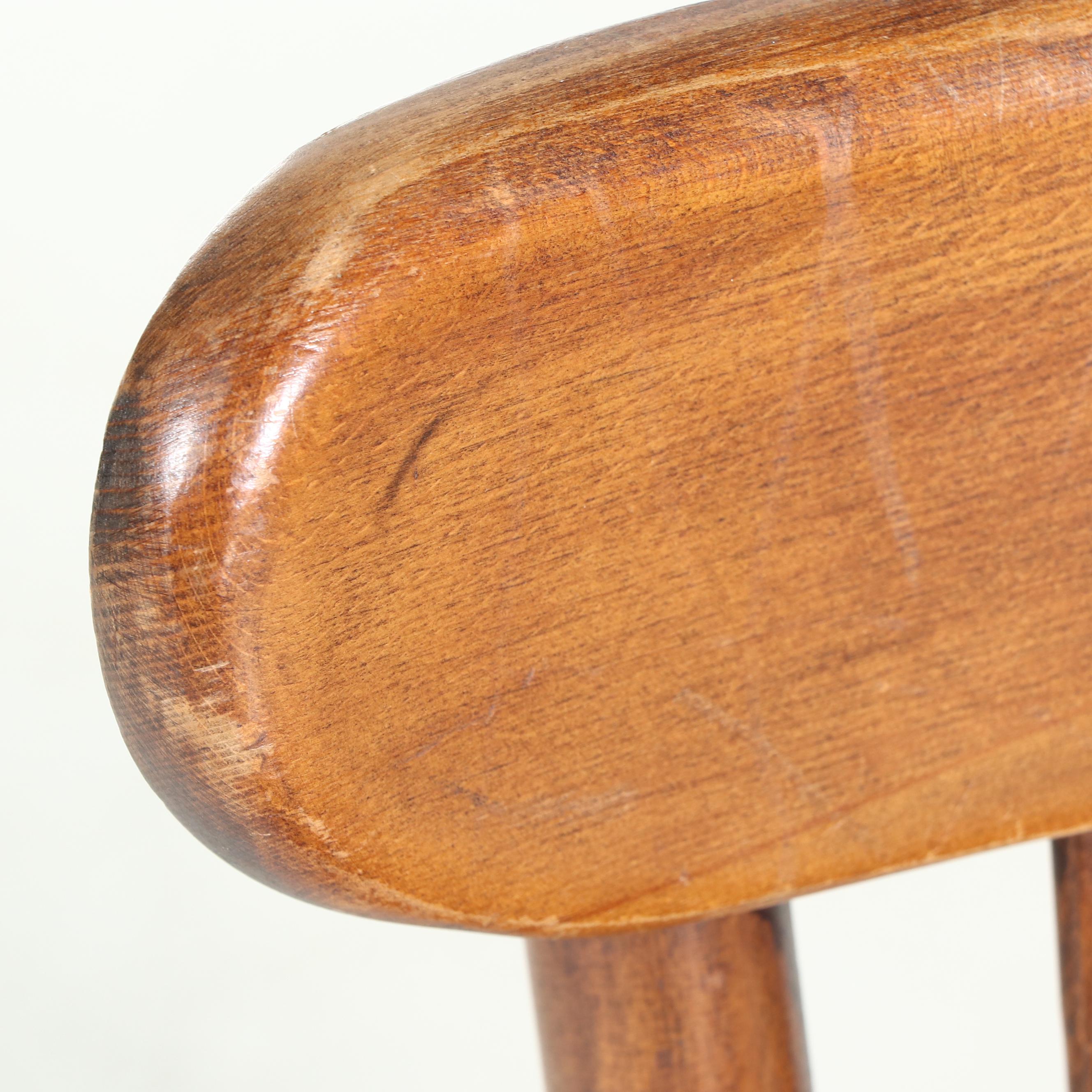 Pair of Shelby Williams Industries Bent Beech Bistro Chairs, Late 20th Century