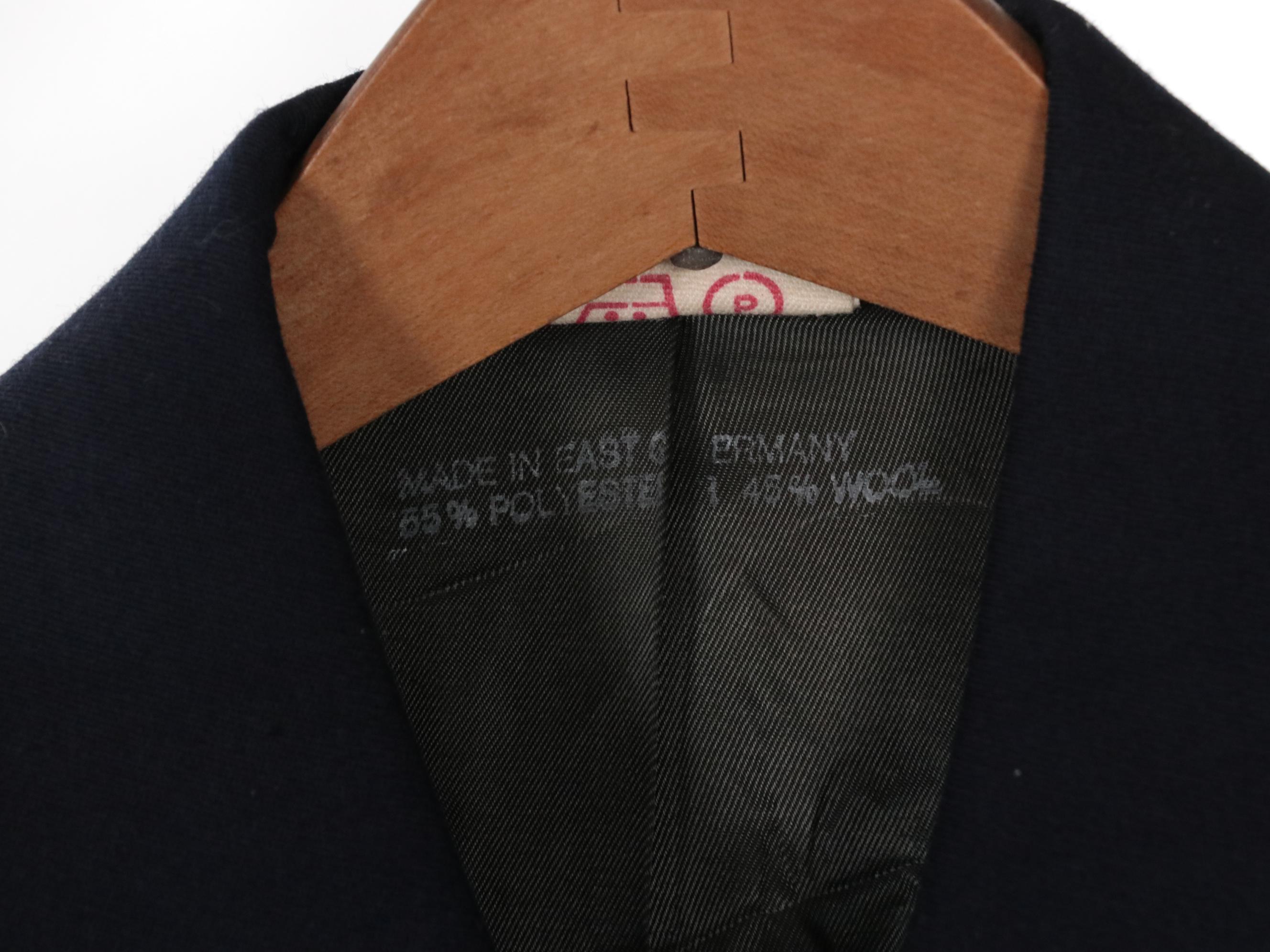 Cold War Era East German Volksmarine Dress Uniforms and Leather Coat