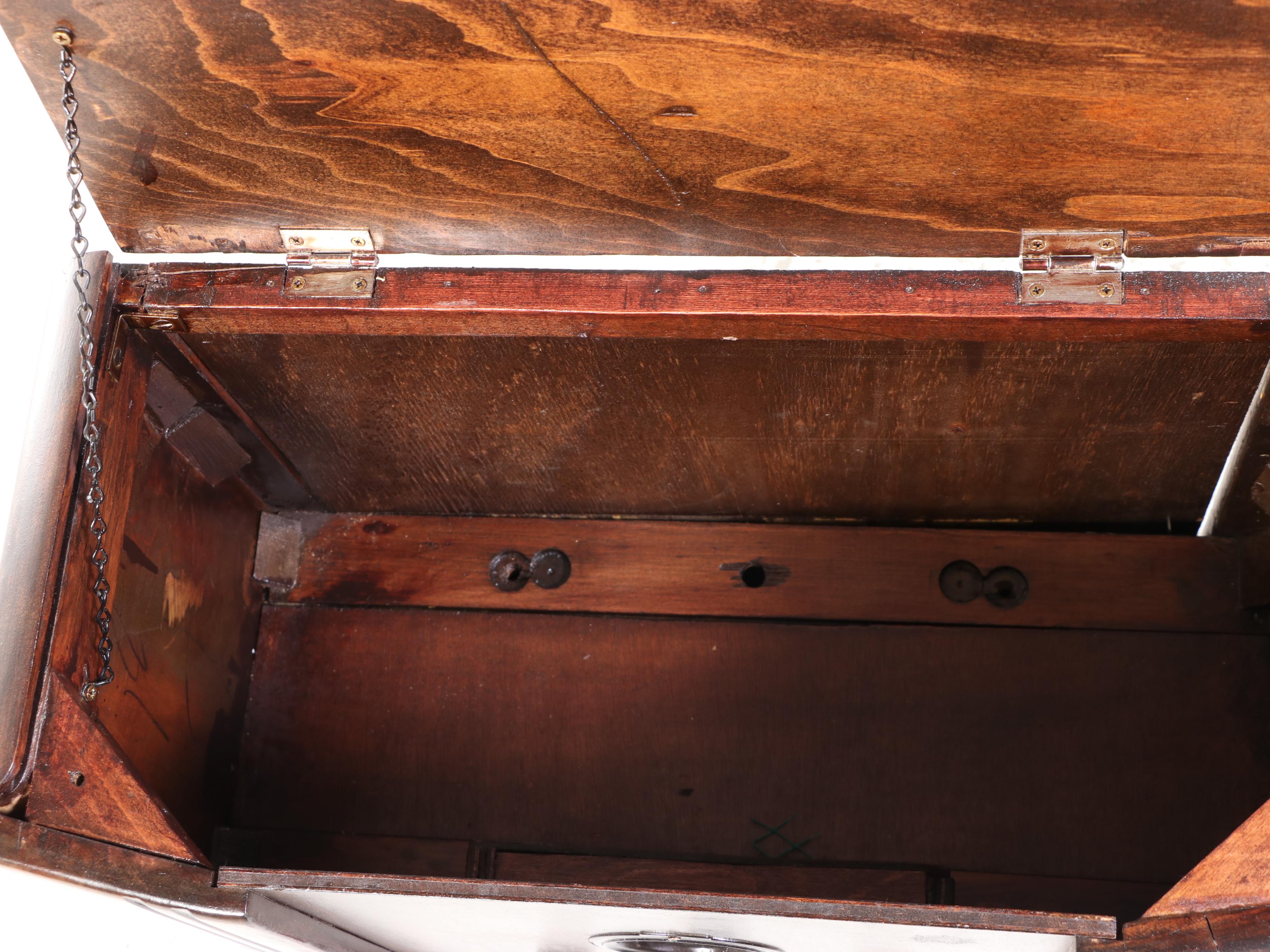 Philco Art Deco Console Radio Converted Cabinet, Early 20th Century