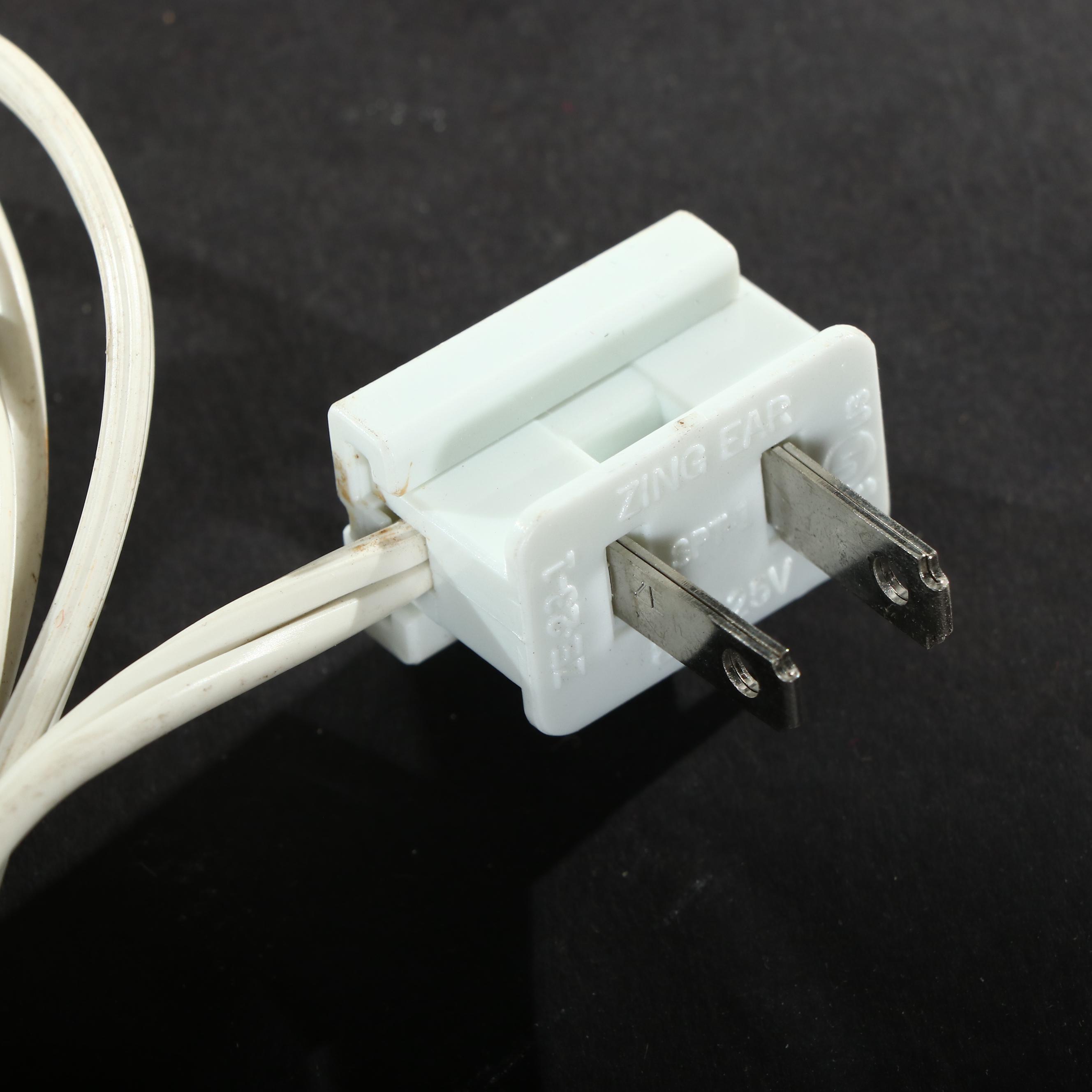 White Painted Metal Bridge Arm Floor Lamp, Vintage