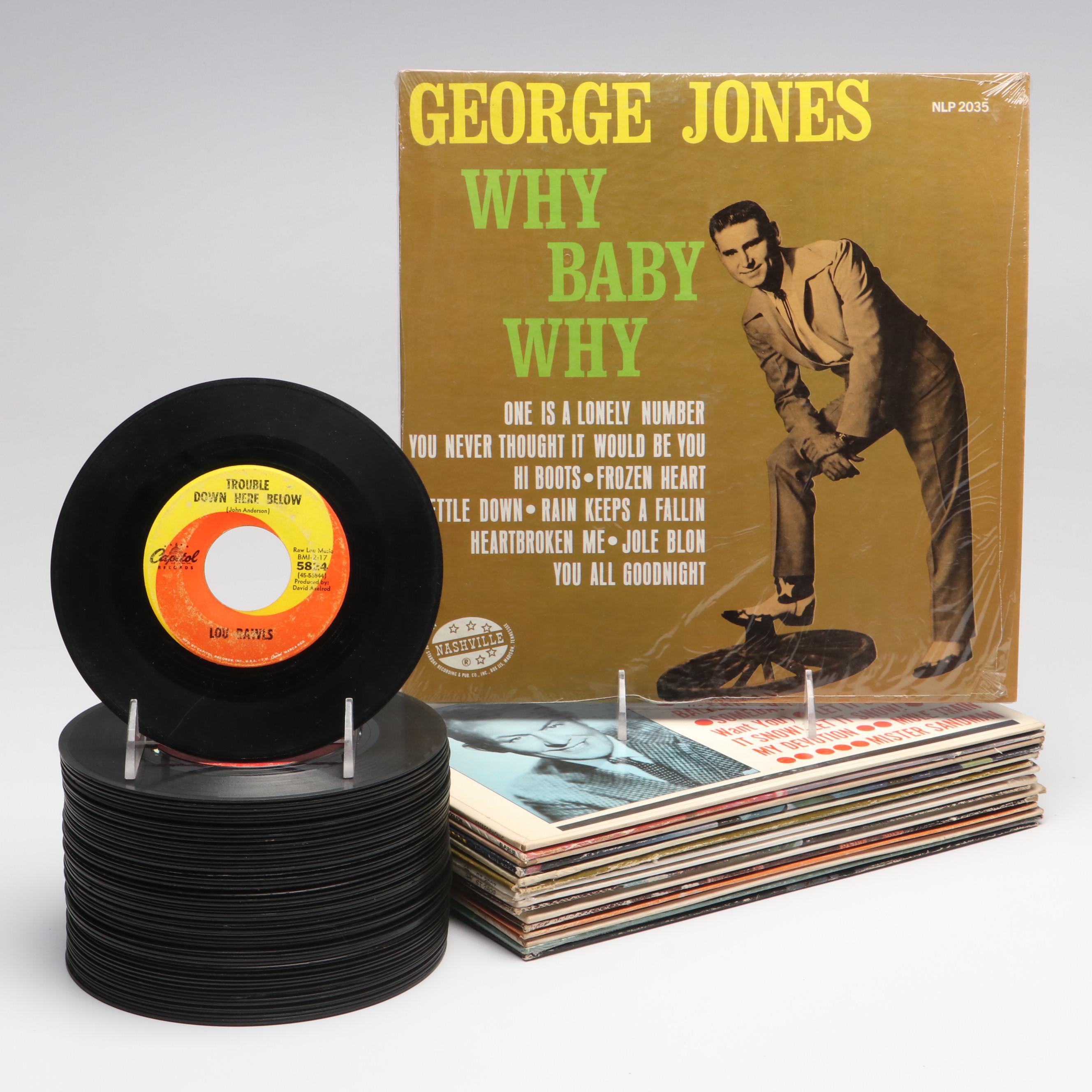 The Willis Brothers, Frankie Randall, Tex Ritter, and More Vinyl Records