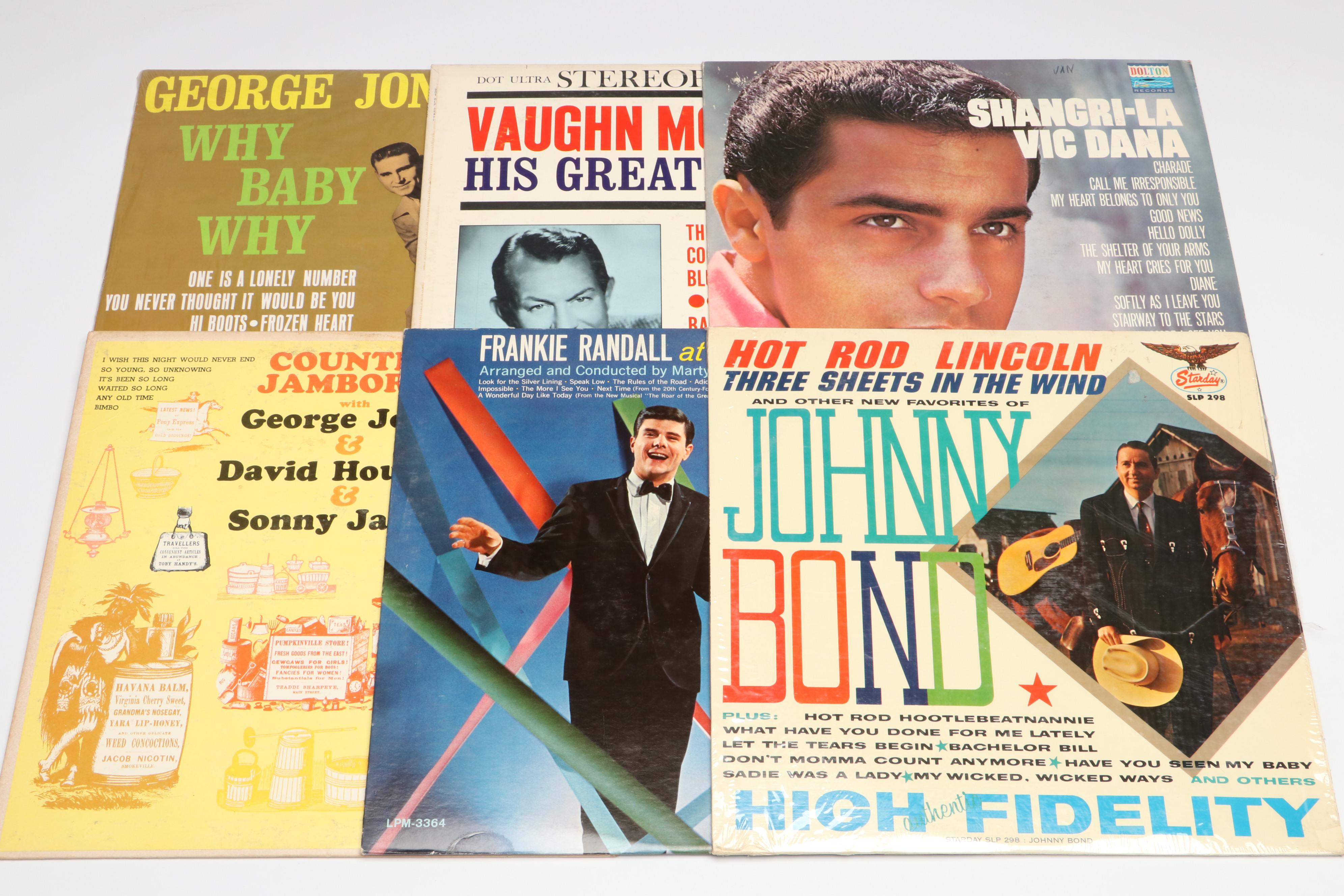 The Willis Brothers, Frankie Randall, Tex Ritter, and More Vinyl Records