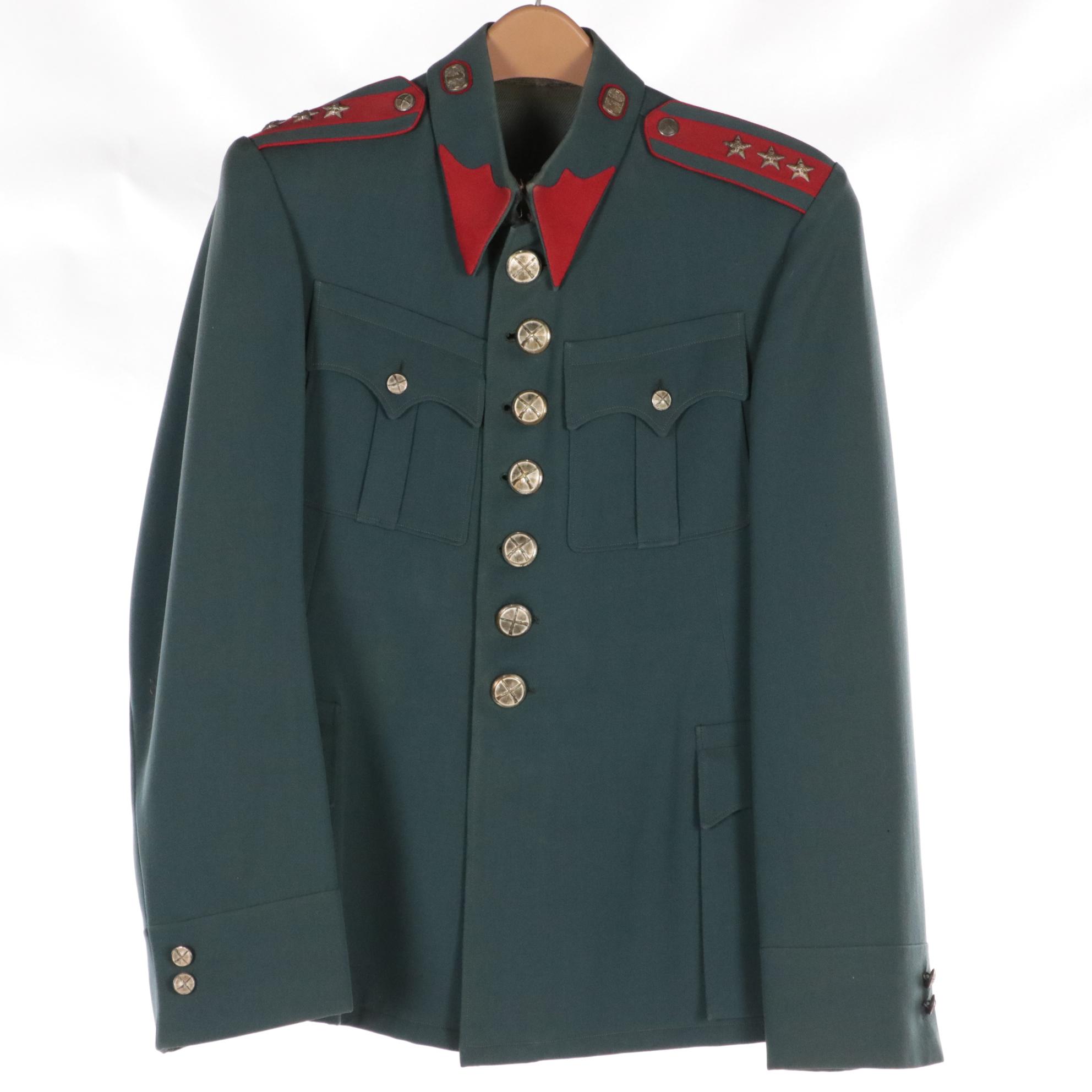 Czechoslovak People's Army Uniform Jacket, US Army Coat, Ohio Nat. Guard Jacket