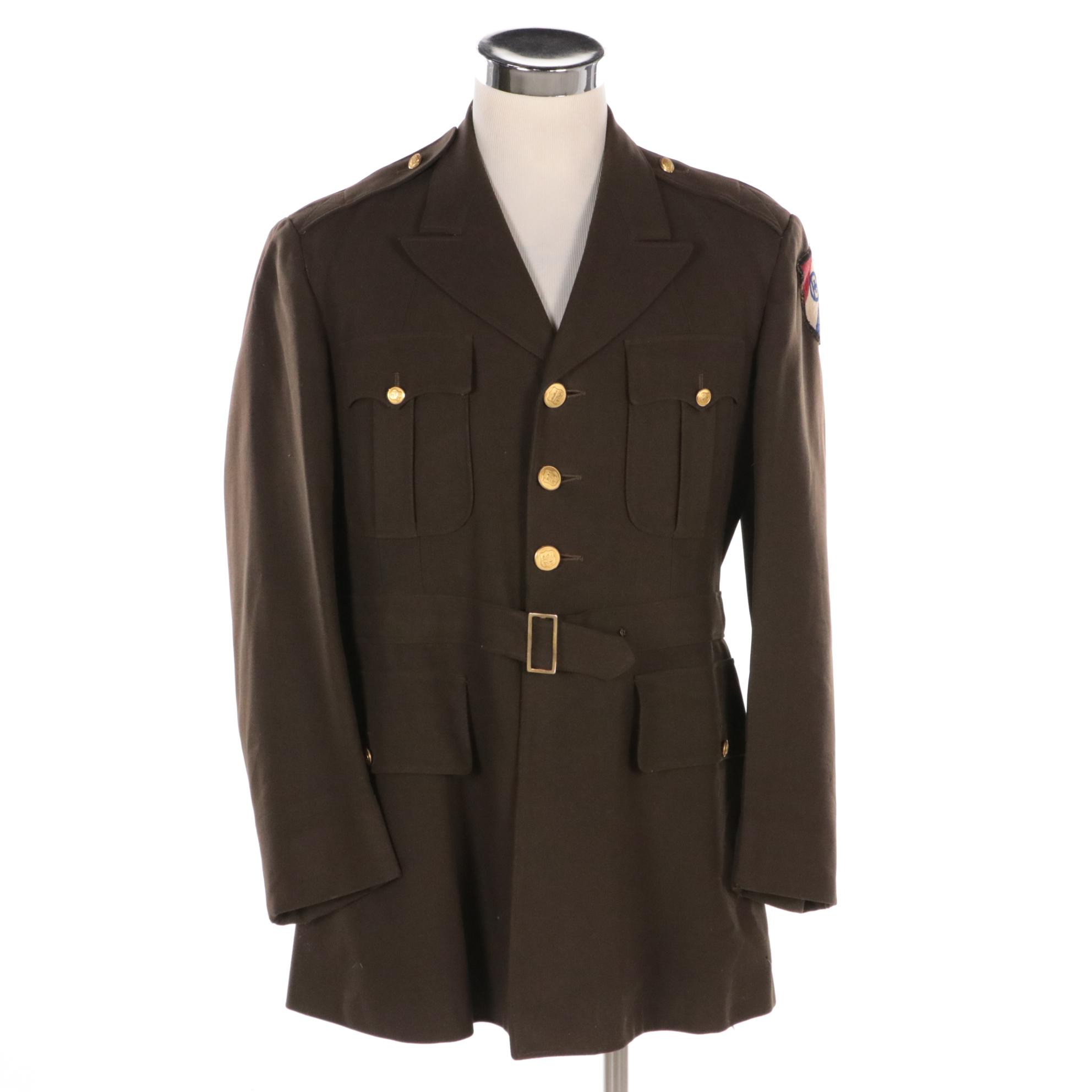 Czechoslovak People's Army Uniform Jacket, US Army Coat, Ohio Nat. Guard Jacket