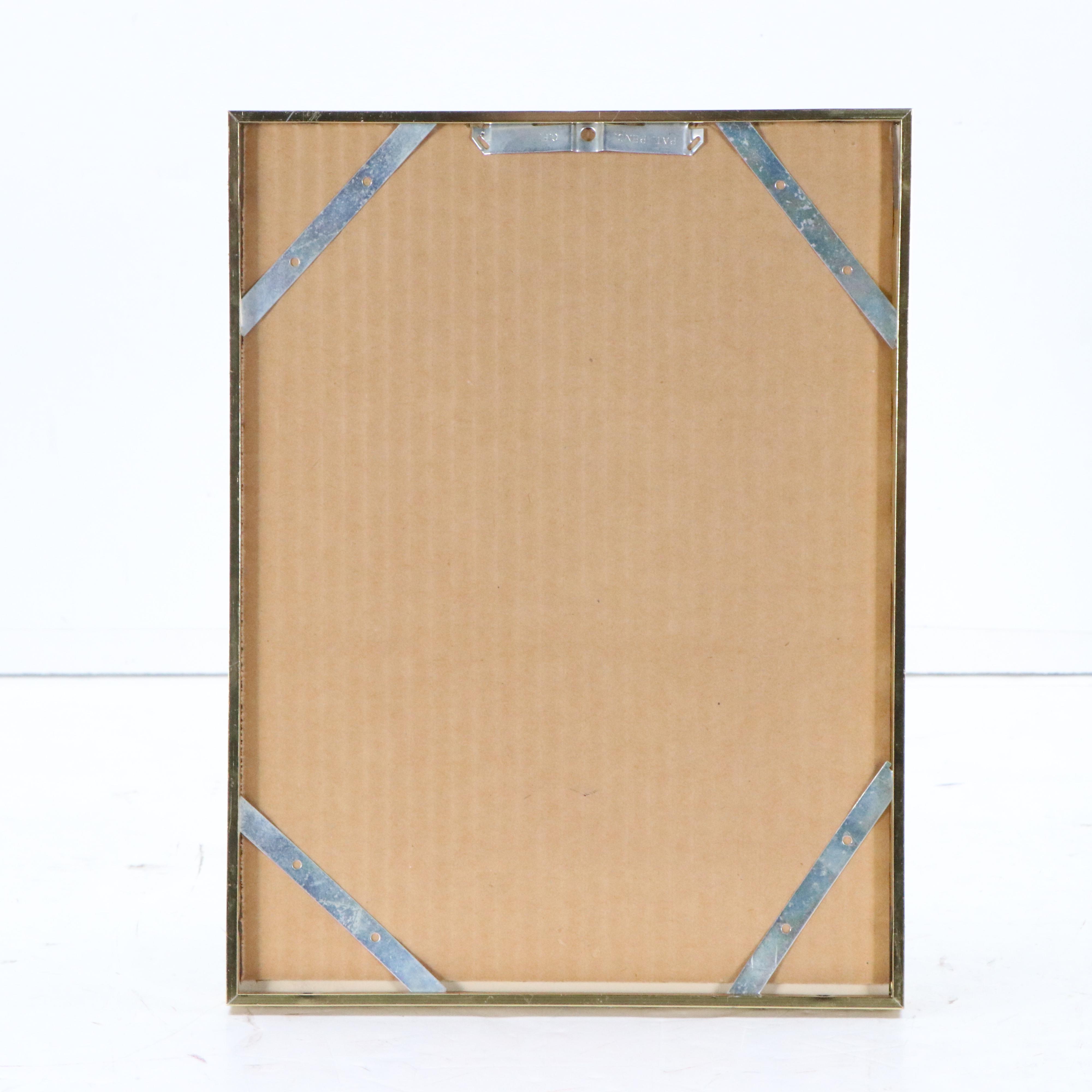 Graphite Drawing of Woman in Fur Coat, 1976