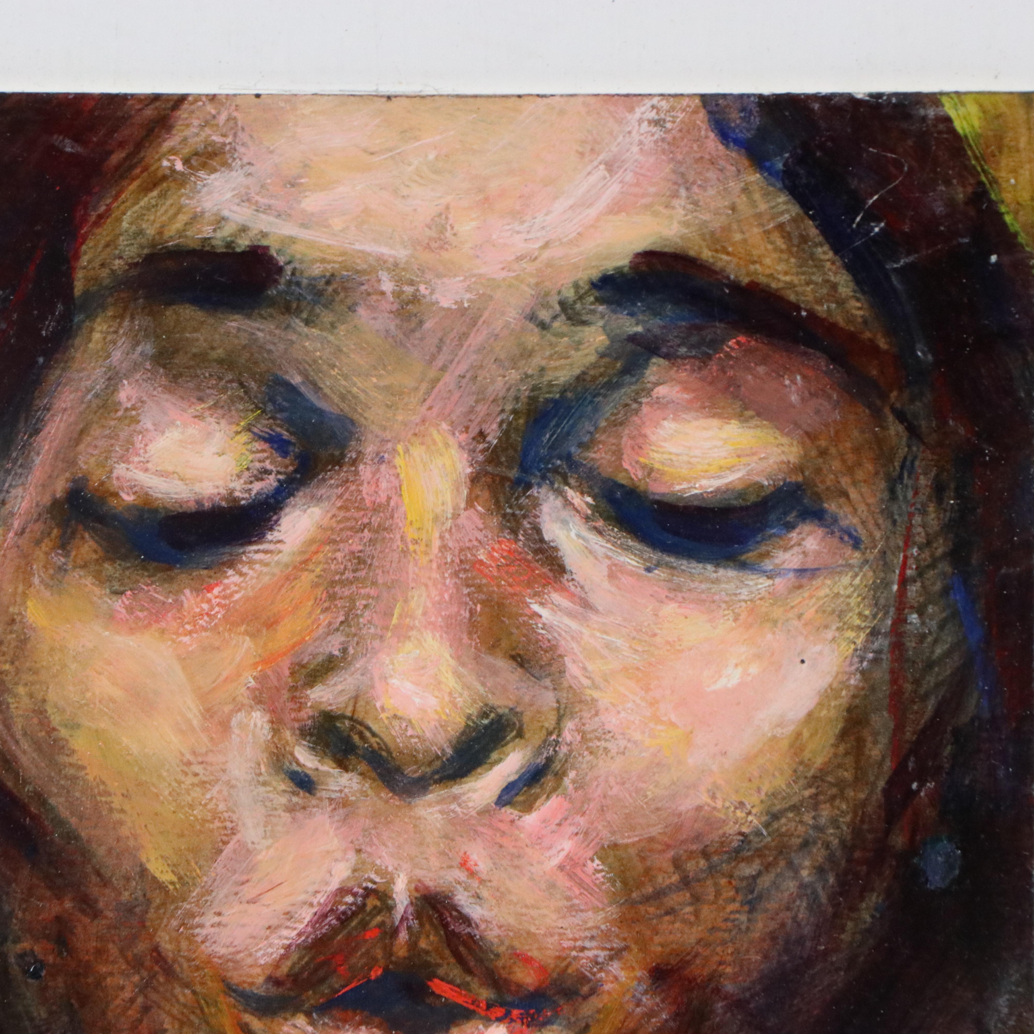 Walter Moskow Oil Portrait, 21st Century