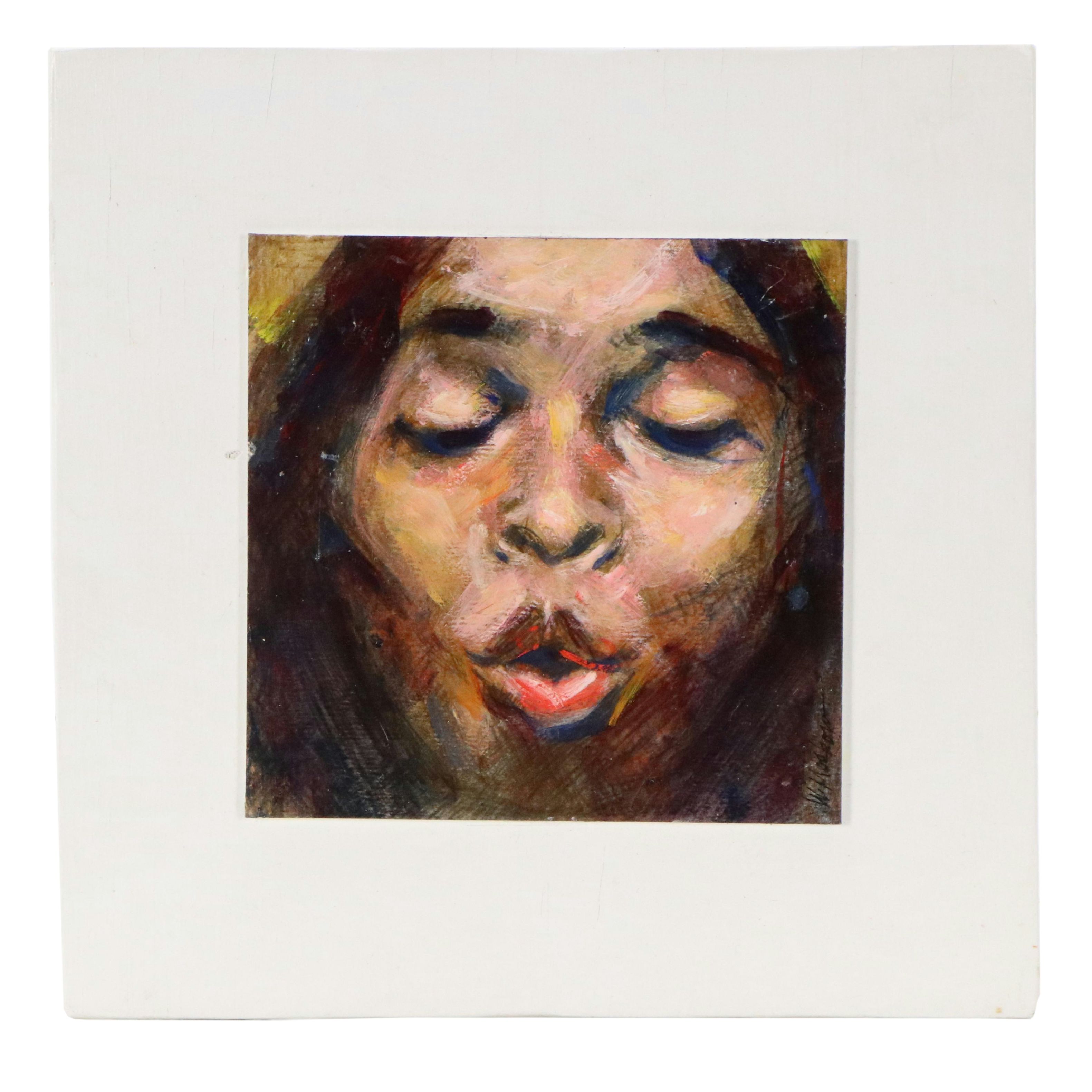 Walter Moskow Oil Portrait, 21st Century